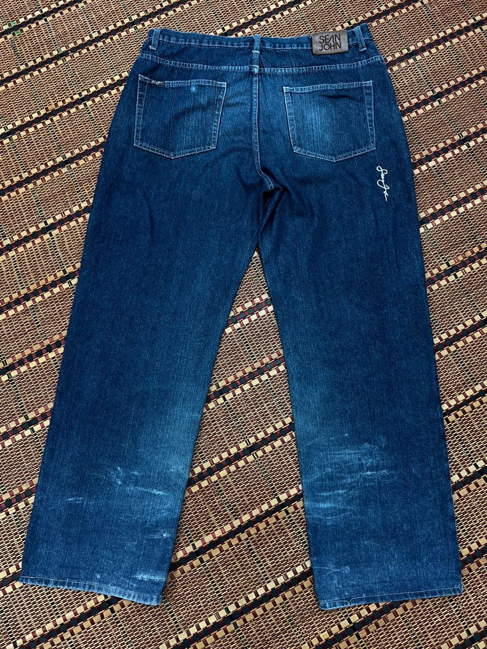 Sean John Sean John Embroidery Denim Baggy Jeans Size US 40 / EU 56 - 6 Thumbnail