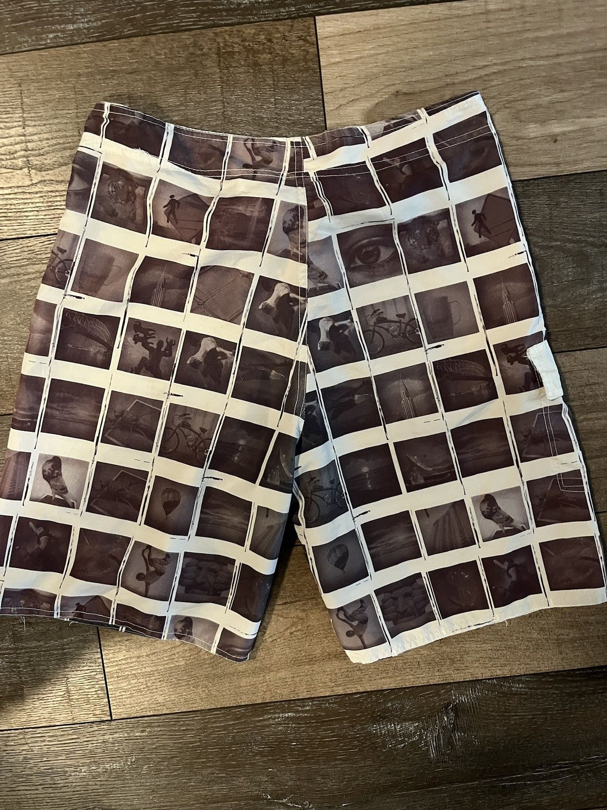 Other Vintage Surf “B.Split” Print Boardshorts Size US 32 / EU 48 - 2 Thumbnail