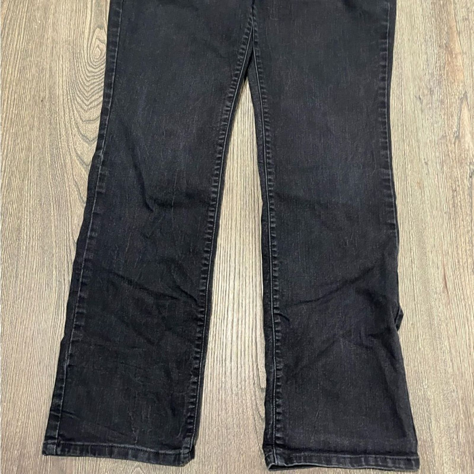 Levi's Levi's 516 Straight Leg Jeans Mid-Rise Denim Stretch Size 36" / US 14 / IT 50 - 2 Thumbnail