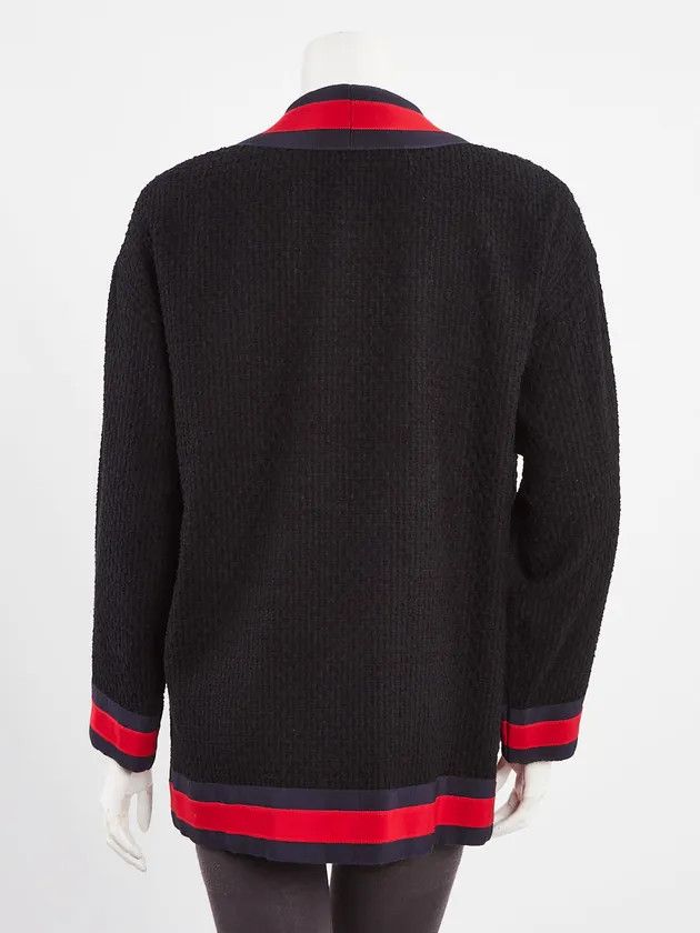 Gucci Gucci Tweed Contrast Stripe Oversized Cardigan Size US S / EU 44-46 / 1 - 3 Thumbnail