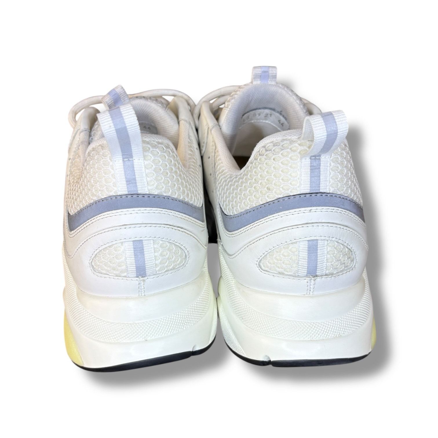 Dior Dior B22 Reflective Low Top White Sneakers | Size 44 (11US) Size US 11 / EU 44 - 6 Thumbnail