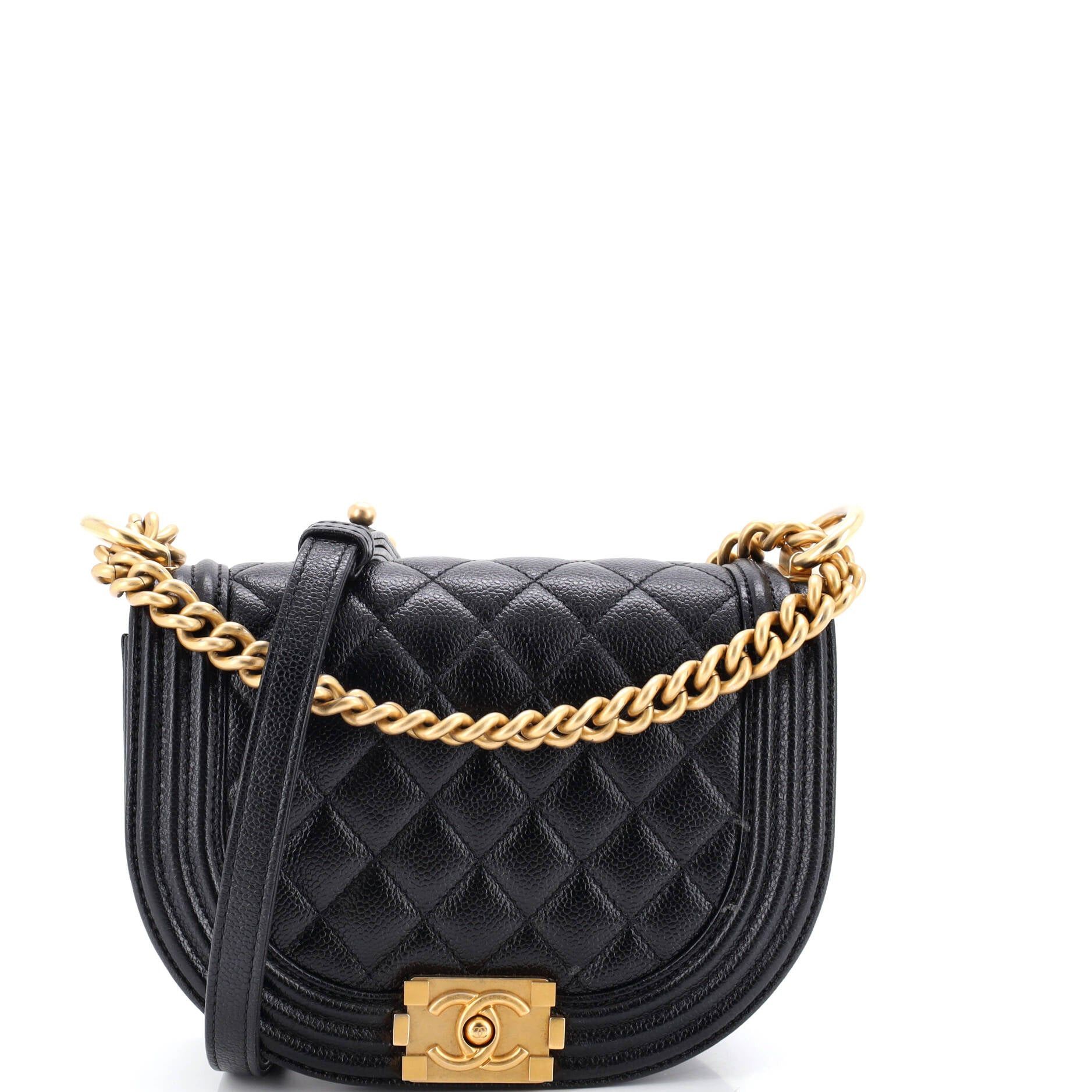 Chanel Boy Curved Messenger Bag Size ONE SIZE - 1 Thumbnail