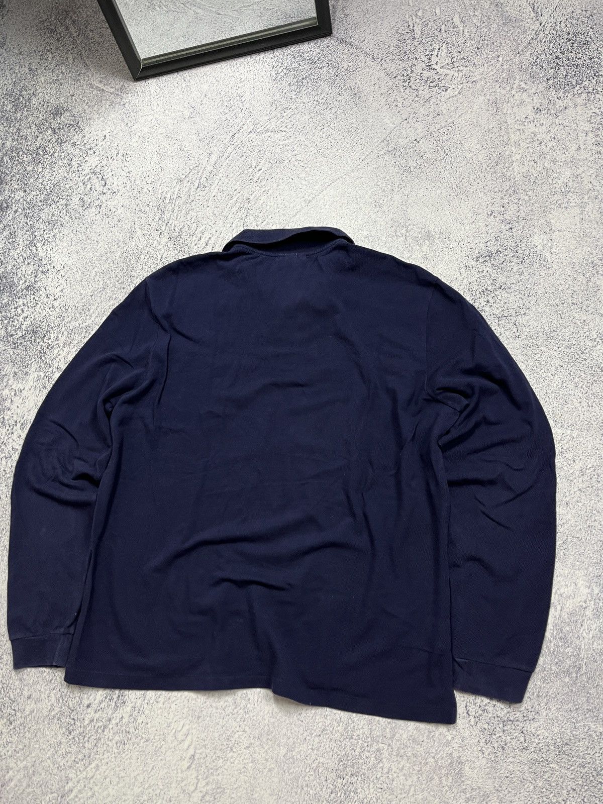 Lacoste × Vintage Lacoste Y2k Longsleeve Rugby Polo Shirt Chief Keef Size US XL / EU 56 / 4 - 13 Thumbnail