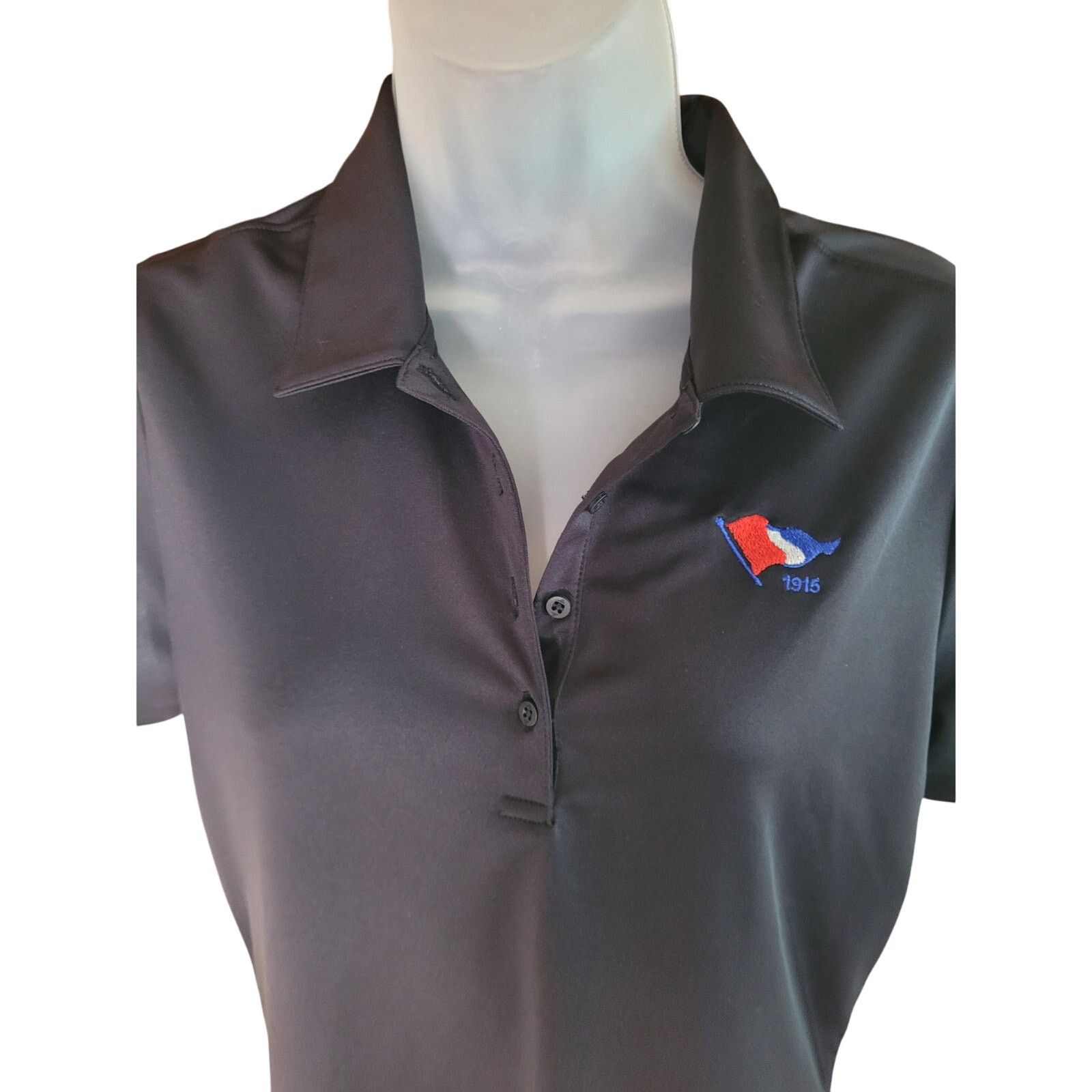 Adidas Adidas Women Black Shirt Short Sleeve SZ Med Size US M / EU 48-50 / 2 - 2 Thumbnail
