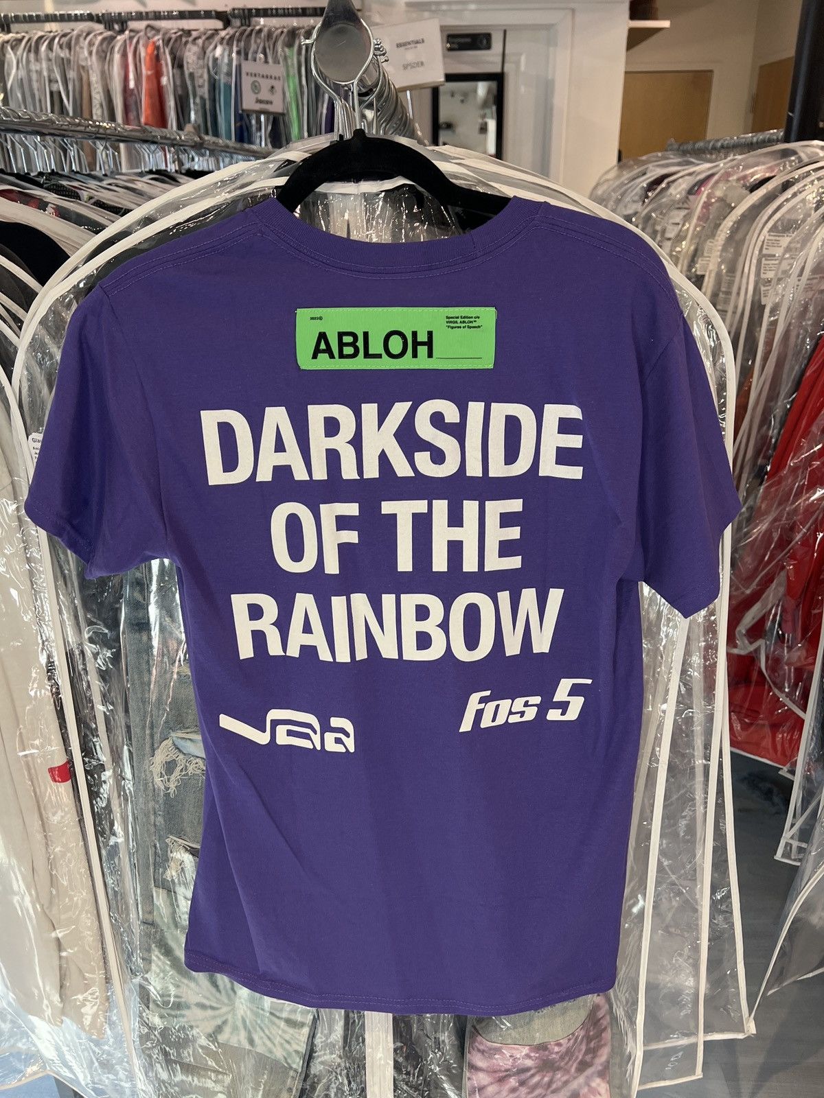 Champion × Off-White Off White Purple Gymnastics Shirt Small Size US S / EU 44-46 / 1 - 2 Thumbnail