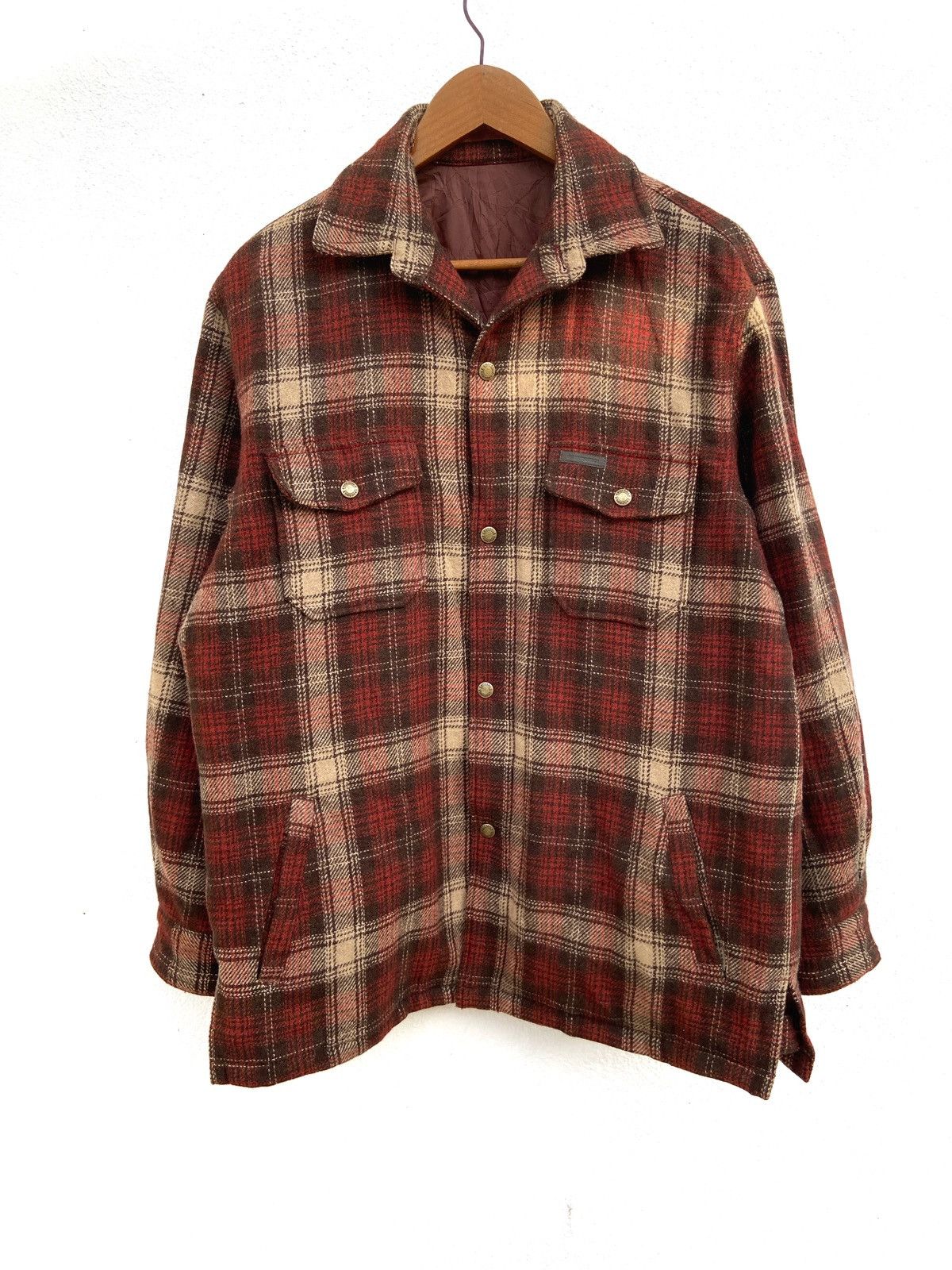 Vintage Crocodile jacket flannel japan