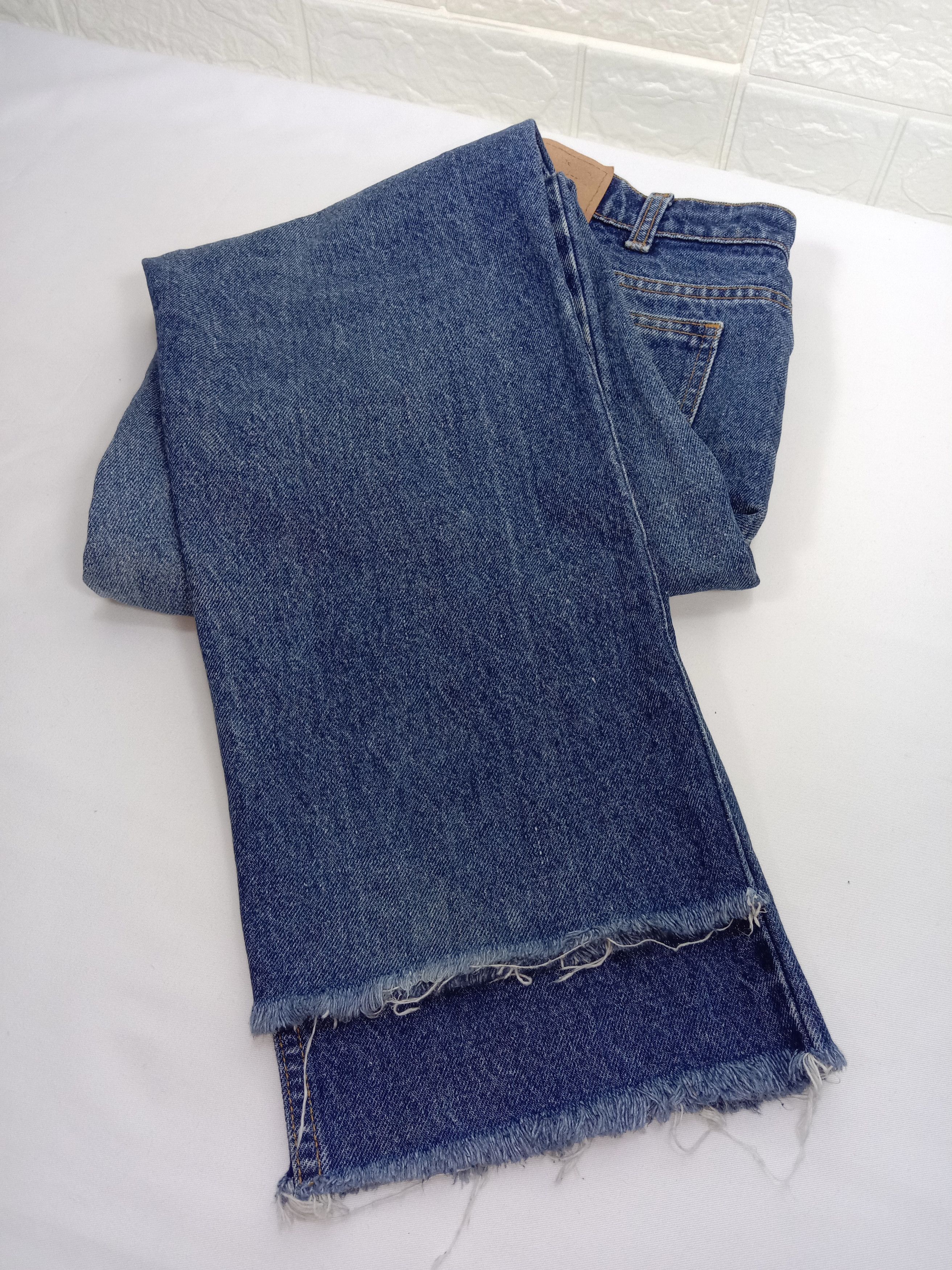 Levi's Vintage 90s Levi's 506 Orange Tab Jeans Blue Wash Denim Size 34" / US 12 / IT 48 - 14 Thumbnail