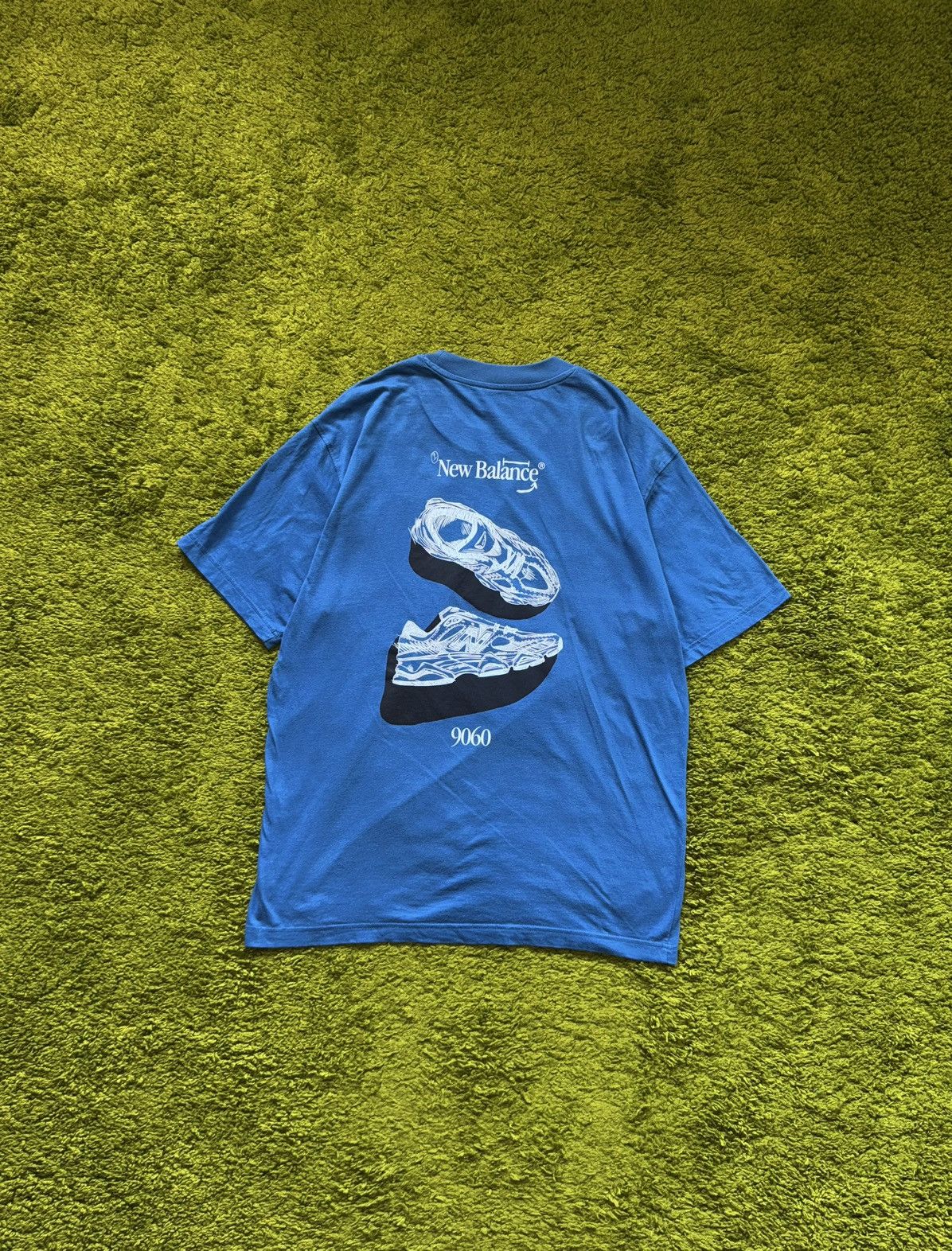 New Balance New Balance 9060 big logo promo t-shirt Size US L / EU 52-54 / 3 - 1 Thumbnail