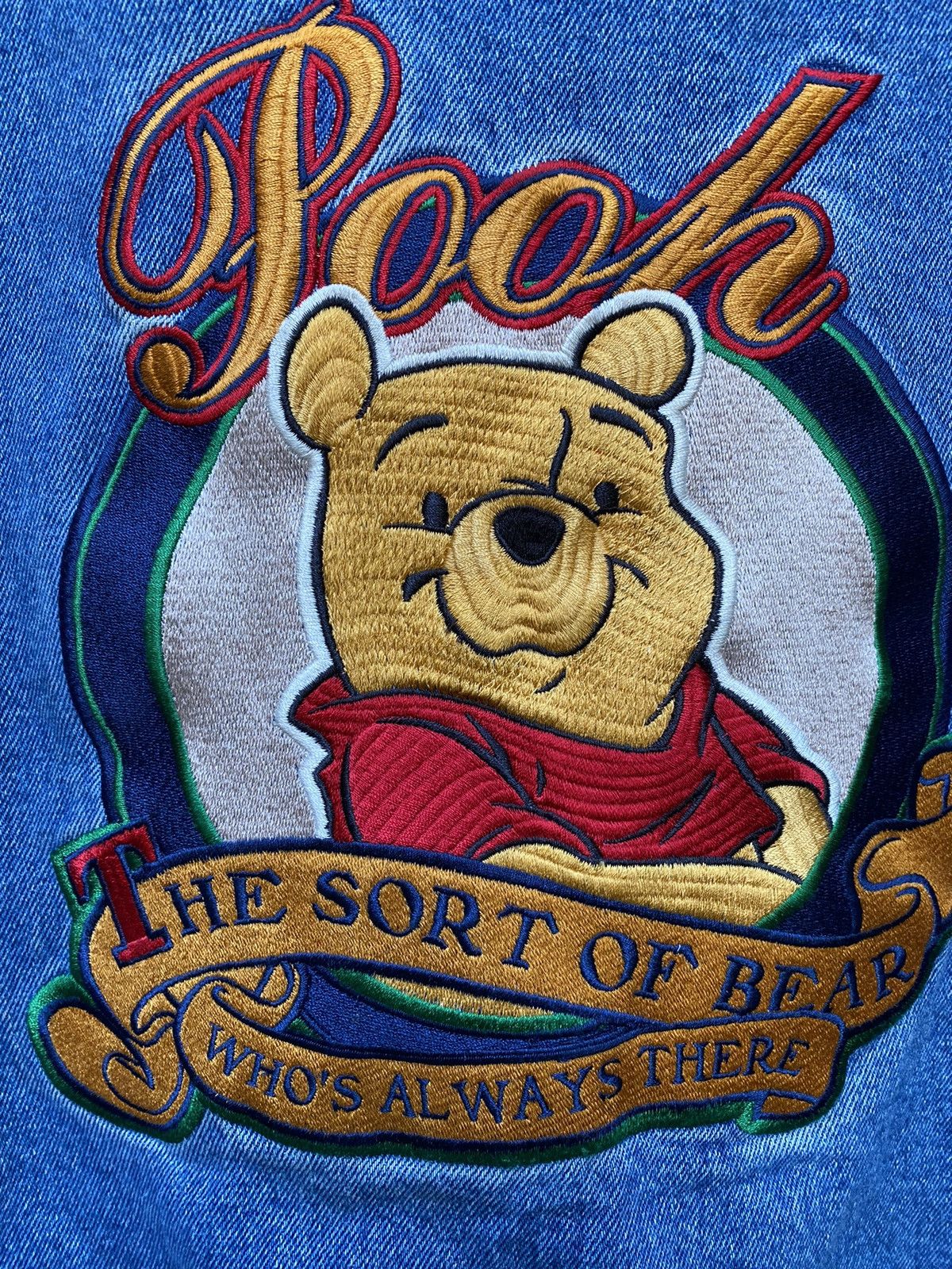 Vintage Xxxtentacion Pooh Bear “No Bother Bear” Varsity Jacket Size US L / EU 52-54 / 3 - 7 Thumbnail