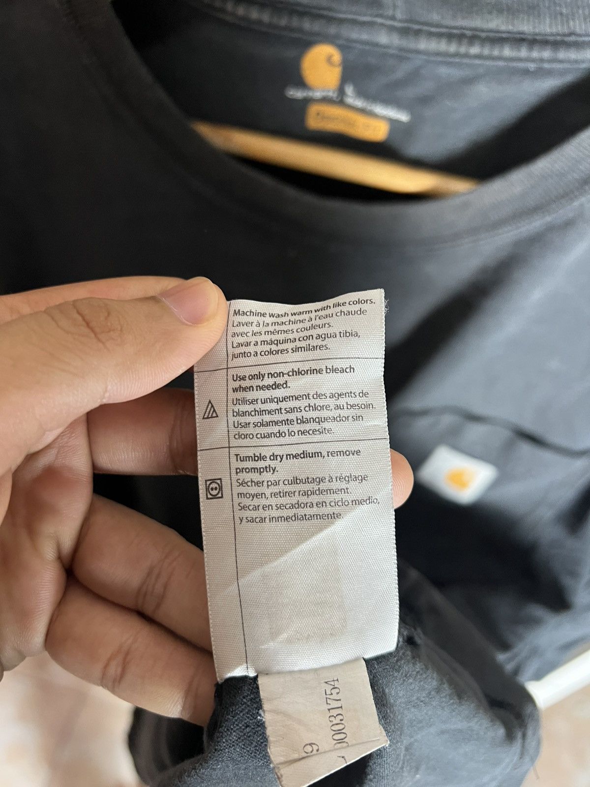 Carhartt Classic Carhartt Vintage Tee Uneven Wash, Street-Ready Size US L / EU 52-54 / 3 - 9 Thumbnail