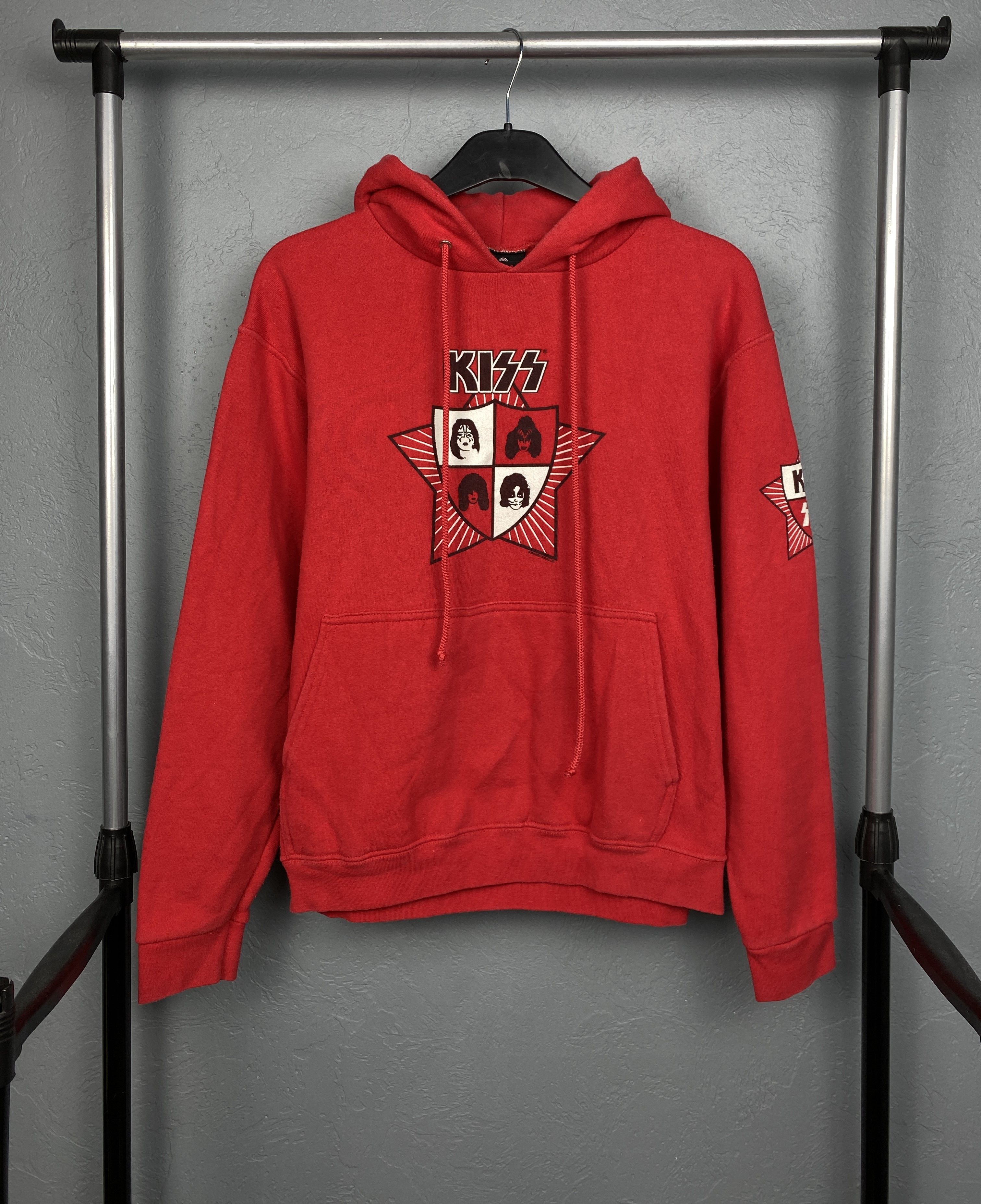 KISS × Vintage Kiss Rock Band 90s Vintage Hoodie Size US S / EU 44-46 / 1 - 1 Thumbnail
