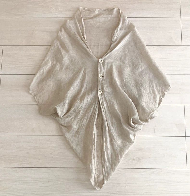 Y's Y's size 3 Hemp irregular shirt Size M / US 6-8 / IT 42-44 - 2 Thumbnail