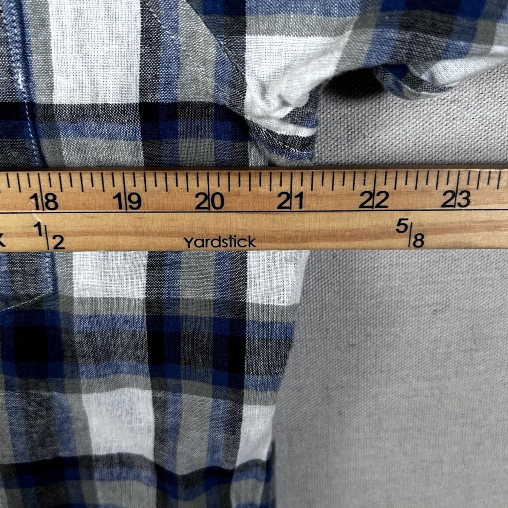 Rodd & Gunn Rodd & Gunn Mens Blue Plaid Button-Down Shirt Sports Fit L Size US L / EU 52-54 / 3 - 5 Thumbnail