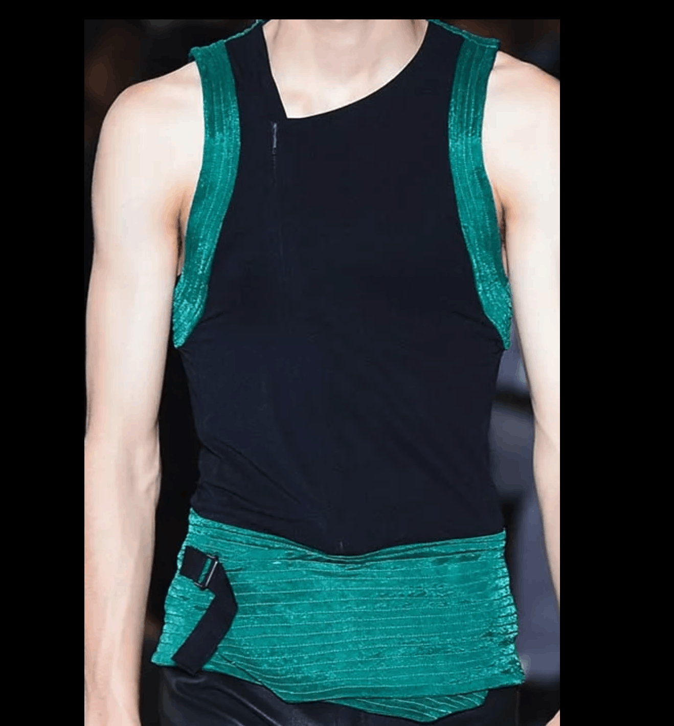 Ann Demeulemeester 16SS Spandex Vest Size US XS / EU 42 / 0 - 10 Thumbnail