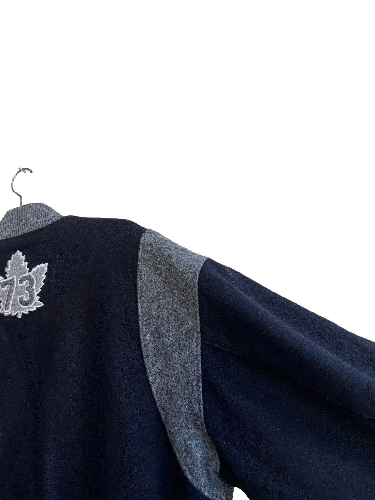 Roots Vintage ROOTS Spell Out Varsity Teddy Jacket Wool Size US XXL / EU 58 / 5 - 17 Thumbnail
