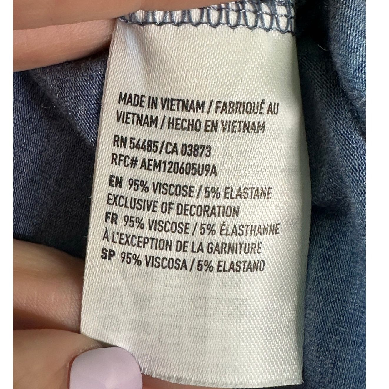American Eagle Outfitters American Eagle blue short sleeves T-shirt size Small Size S / US 4 / IT 40 - 4 Thumbnail