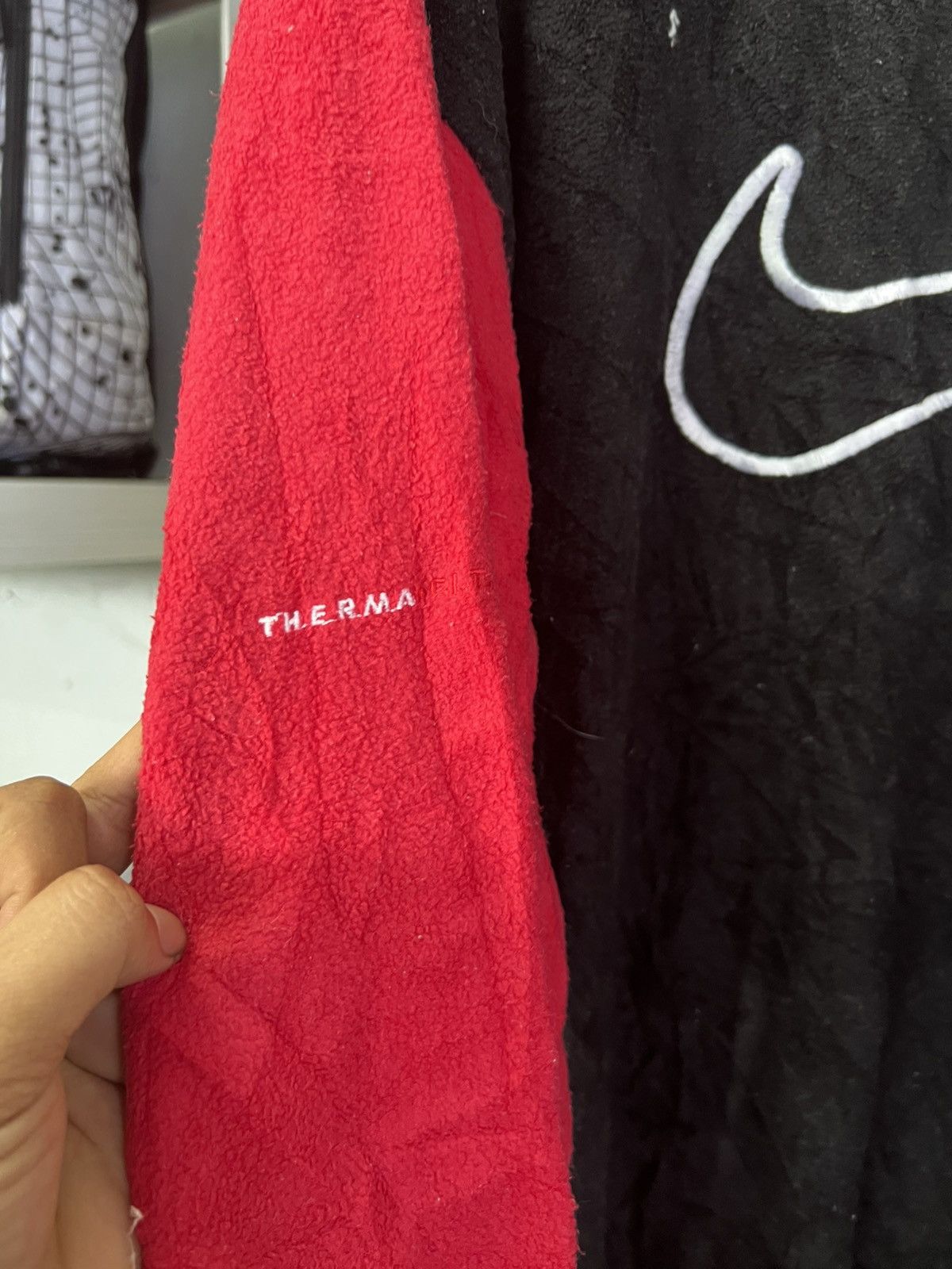 Nike × Vintage Vintage 90s Nike Half Zipper Size US M / EU 48-50 / 2 - 3 Thumbnail