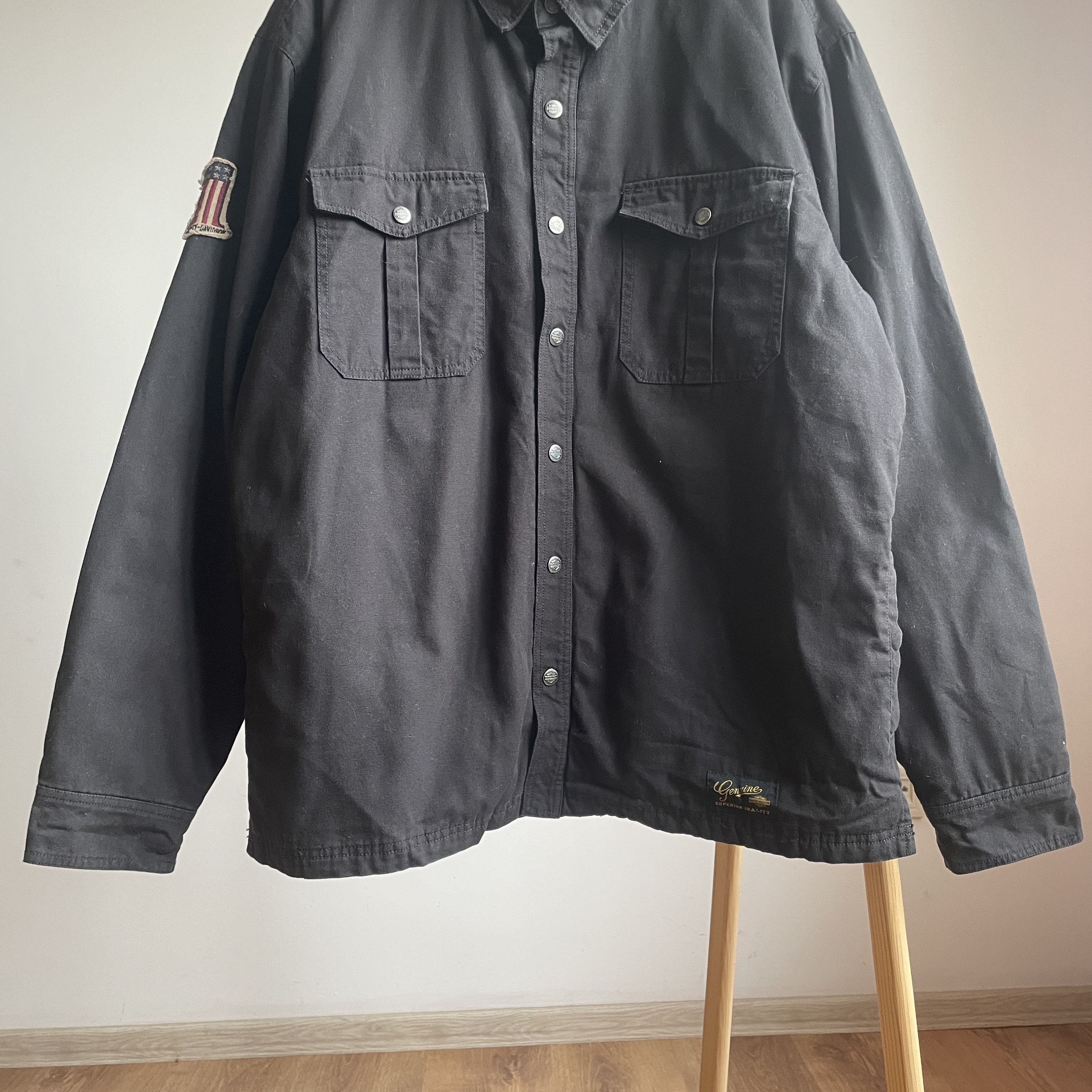 Harley Davidson Harley Davidson #1 Genuine Classics Padded Overshirt Size XL Size US XL / EU 56 / 4 - 6 Thumbnail