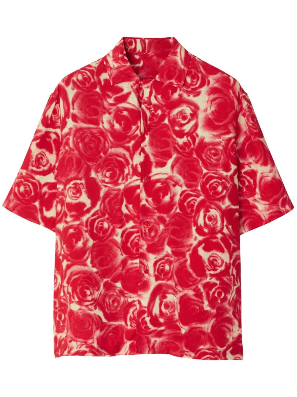 Other Rose-Print Short-Sleeve Shirt Size US L / EU 52-54 / 3 - 3 Thumbnail