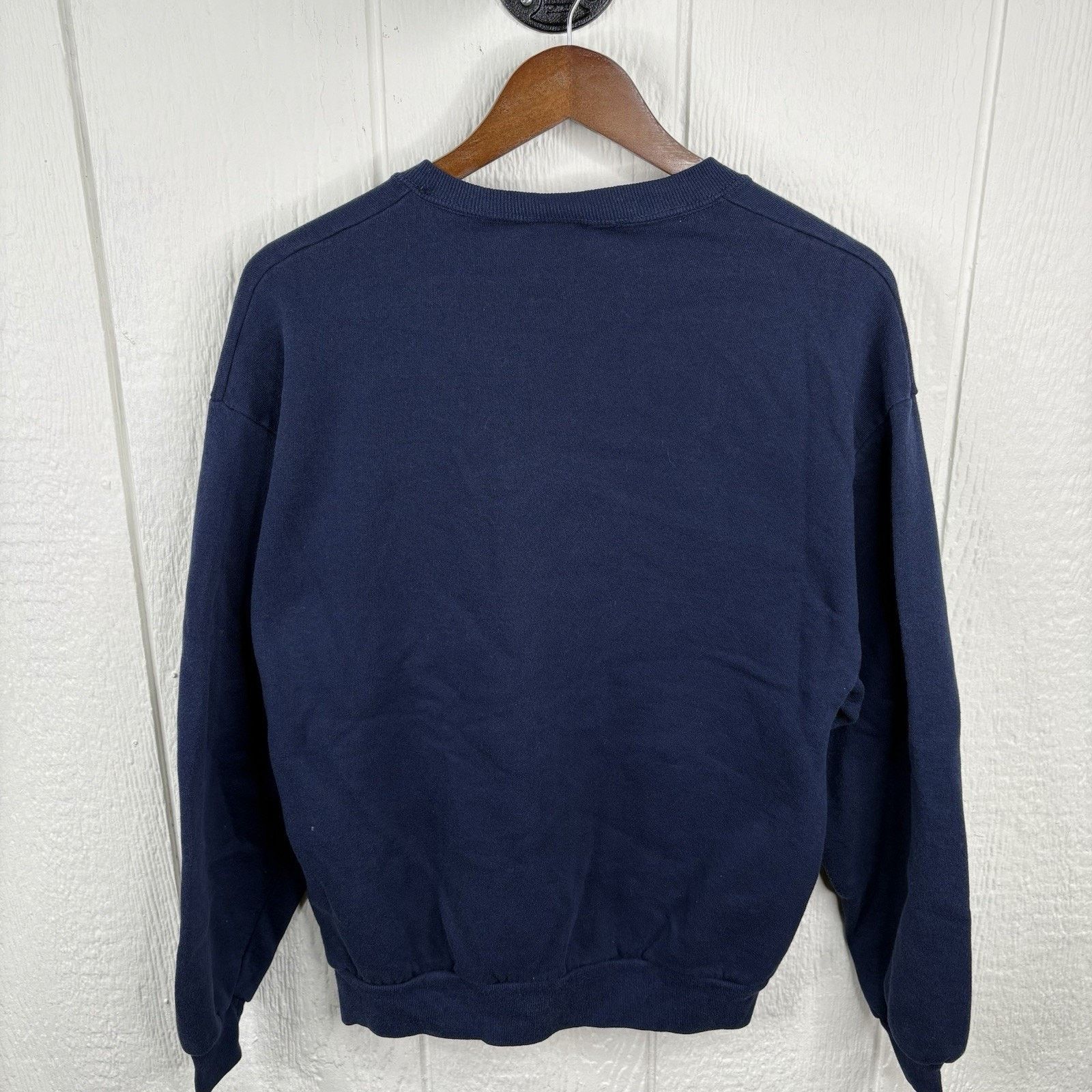 Jerzees Vintage 90’s Navy Eagle Nature Crewneck Size Large Size US L / EU 52-54 / 3 - 3 Thumbnail