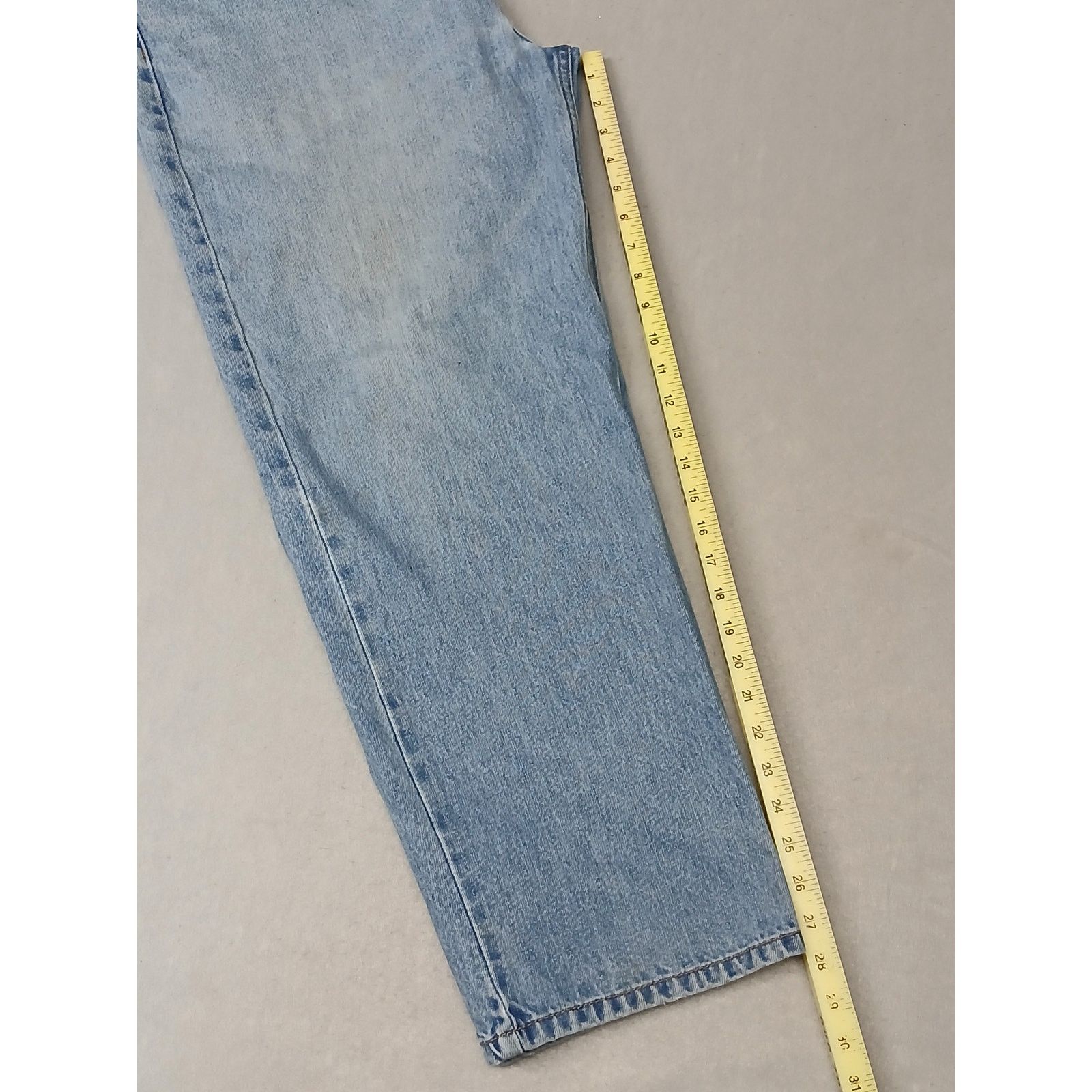 Levi's Levis 550 (40x30) Relaxed Fit Straight Leg Light Denim Jeans Size US 40 / EU 56 - 4 Thumbnail