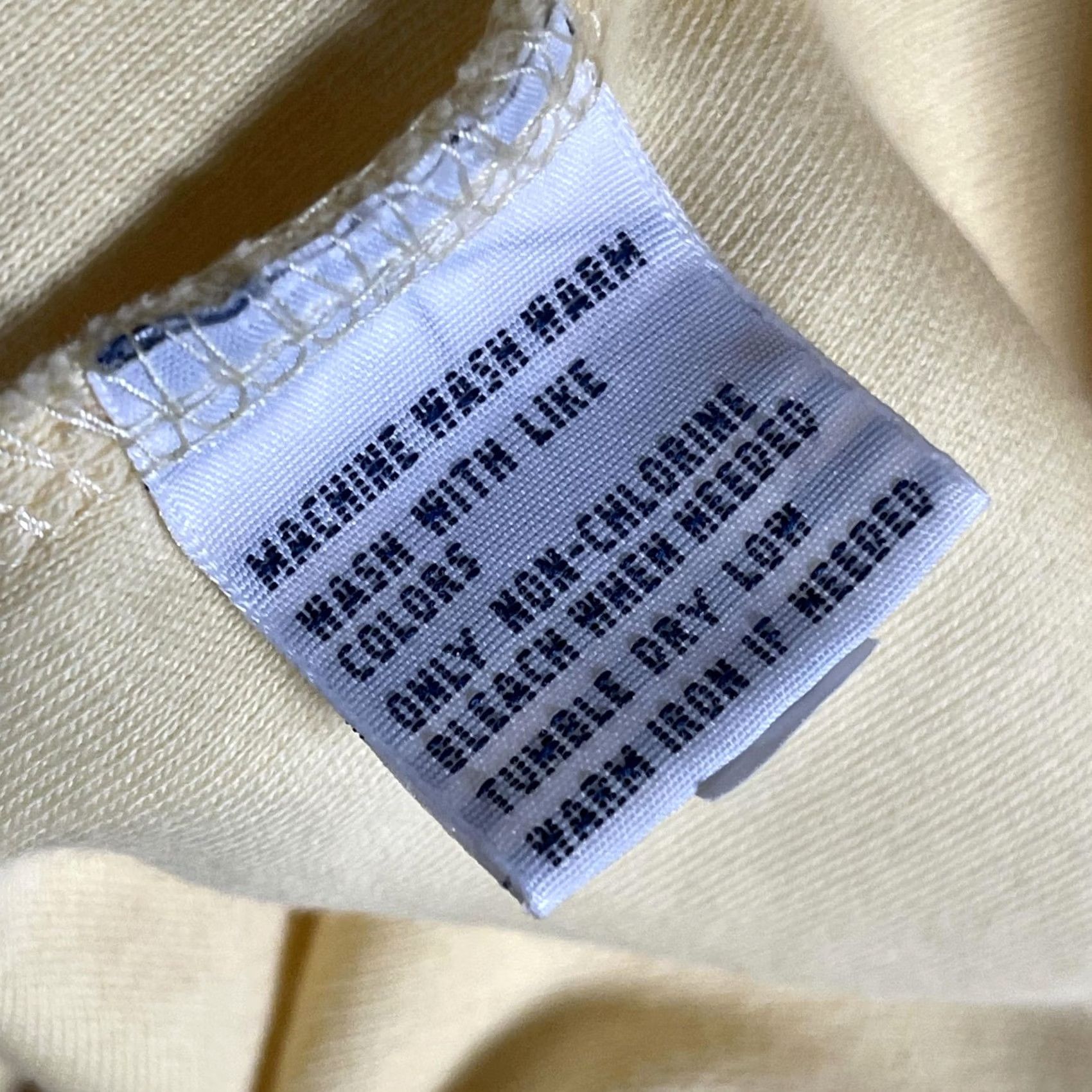Polo Ralph Lauren Polo by Ralph Lauren Polo Shirt Mens Large Yellow Short Sleeve Cotton Pony Logo Button V-neck? Size US L / EU 52-54 / 3 - 5 Thumbnail