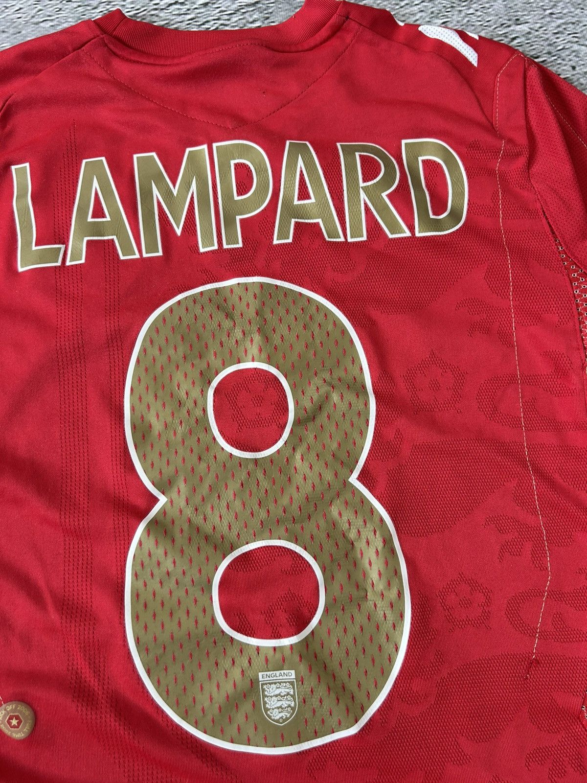 Umbro × Vintage Lampard England vintage Umbro jersey 2010 red south africa Size US XS / EU 42 / 0 - 2 Thumbnail