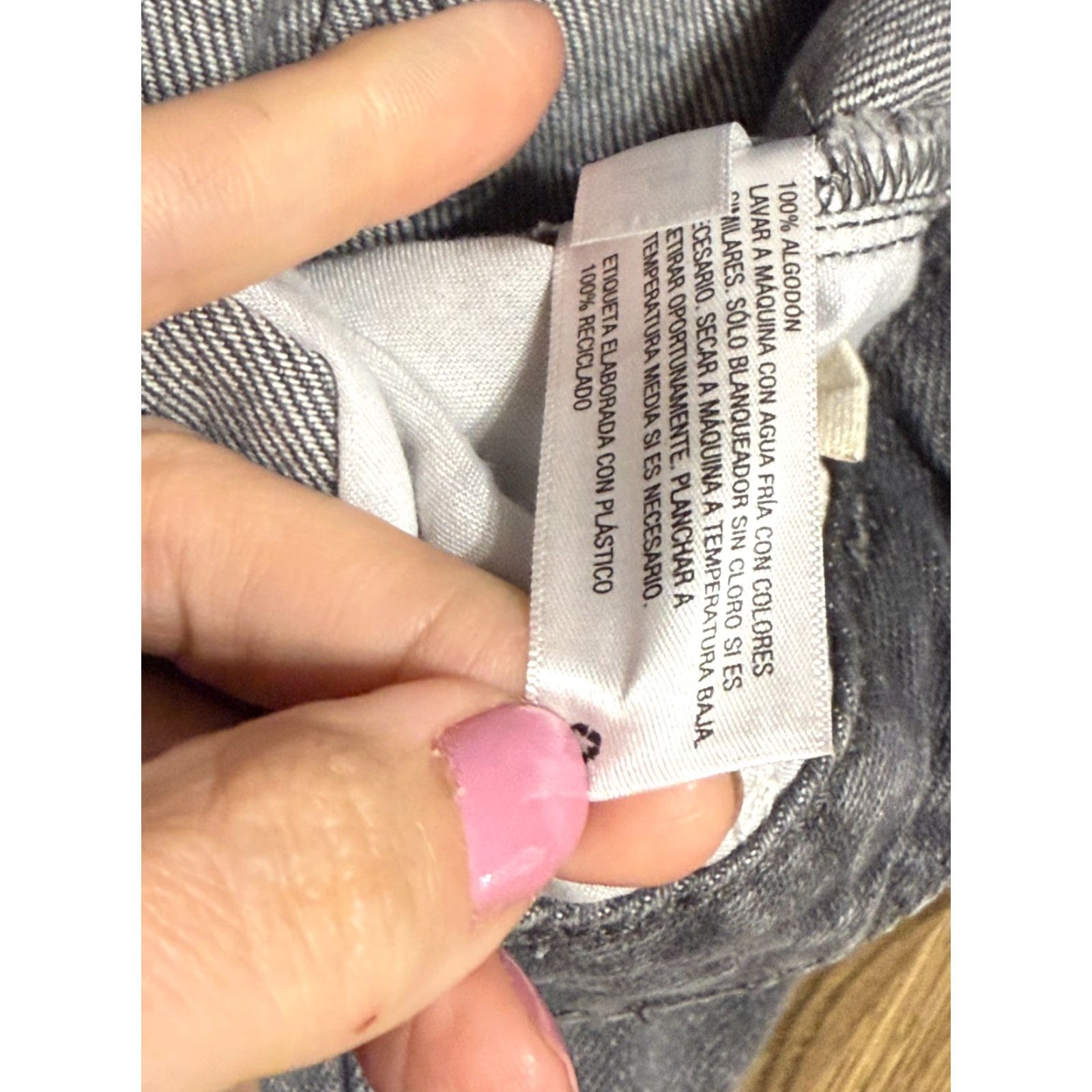 Vintage VINTAGE: No but Keep Original: Universal Thread Jeans Womens Size 12/31R Gray Relaxed Straight 40" Length Size 34" / US 12 / IT 48 - 7 Thumbnail