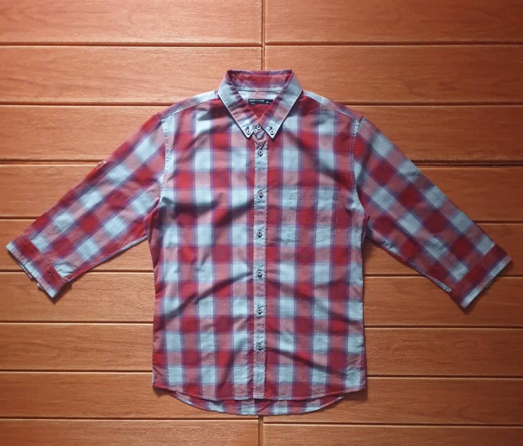 Japanese Brand 💥Custom Culture Skull Checkered Shirt Size US M / EU 48-50 / 2 - 1 Thumbnail