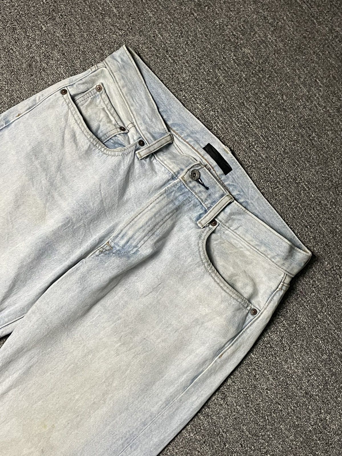 Uniqlo × Vintage UNIQLO Brand Straight Cut Jeans (91) Size US 33 - 4 Thumbnail