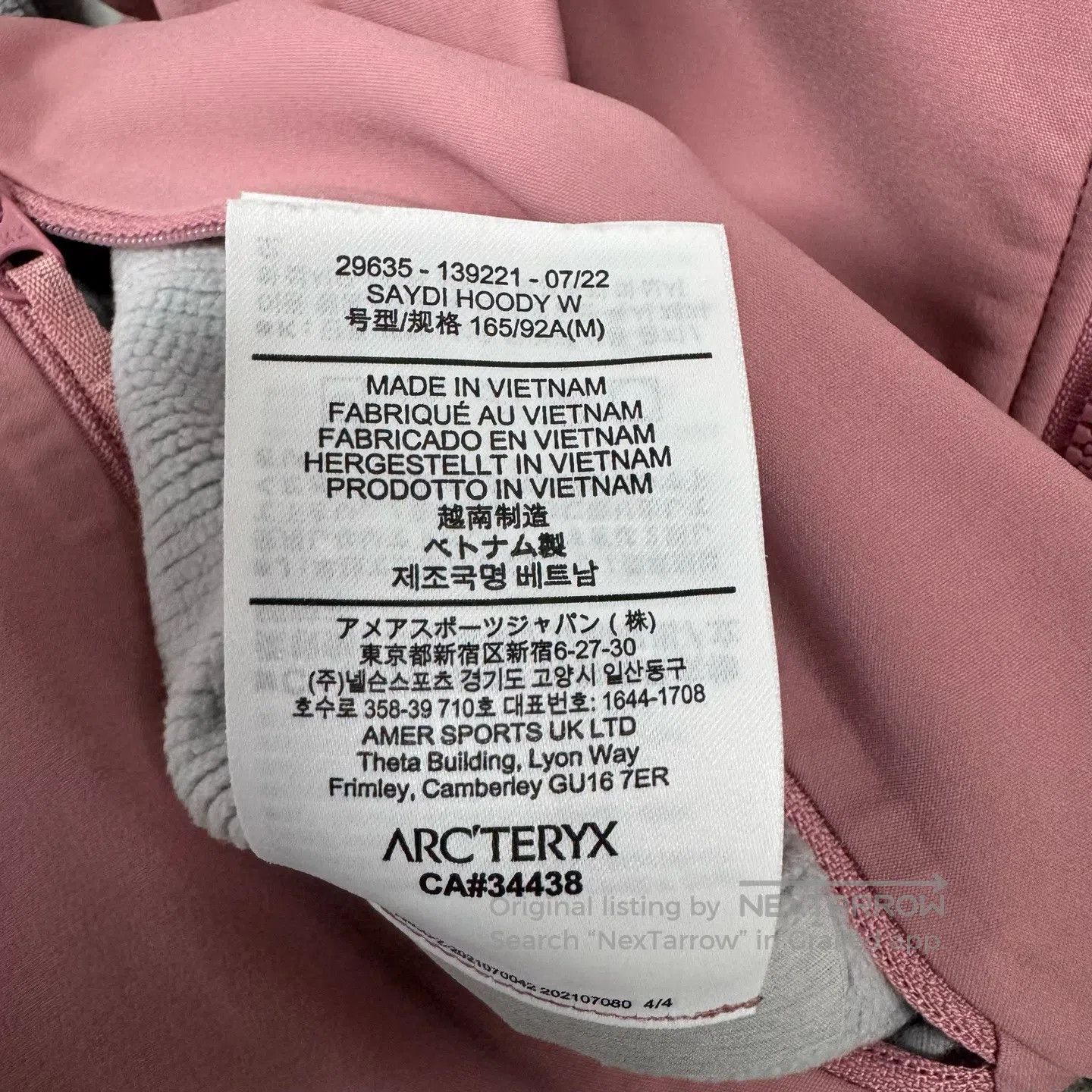 Arc'teryx ARC‘TERYX Saydi hooded fleece jacket| Size M / US 6-8 / IT 42-44 - 7 Thumbnail