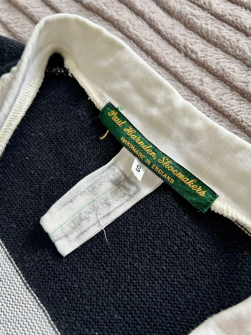 Paul Harnden Shoemakers Rare Paul Harnden Shoemakers Handmade Striped Pocket Jumper Size US S / EU 44-46 / 1 - 7 Thumbnail