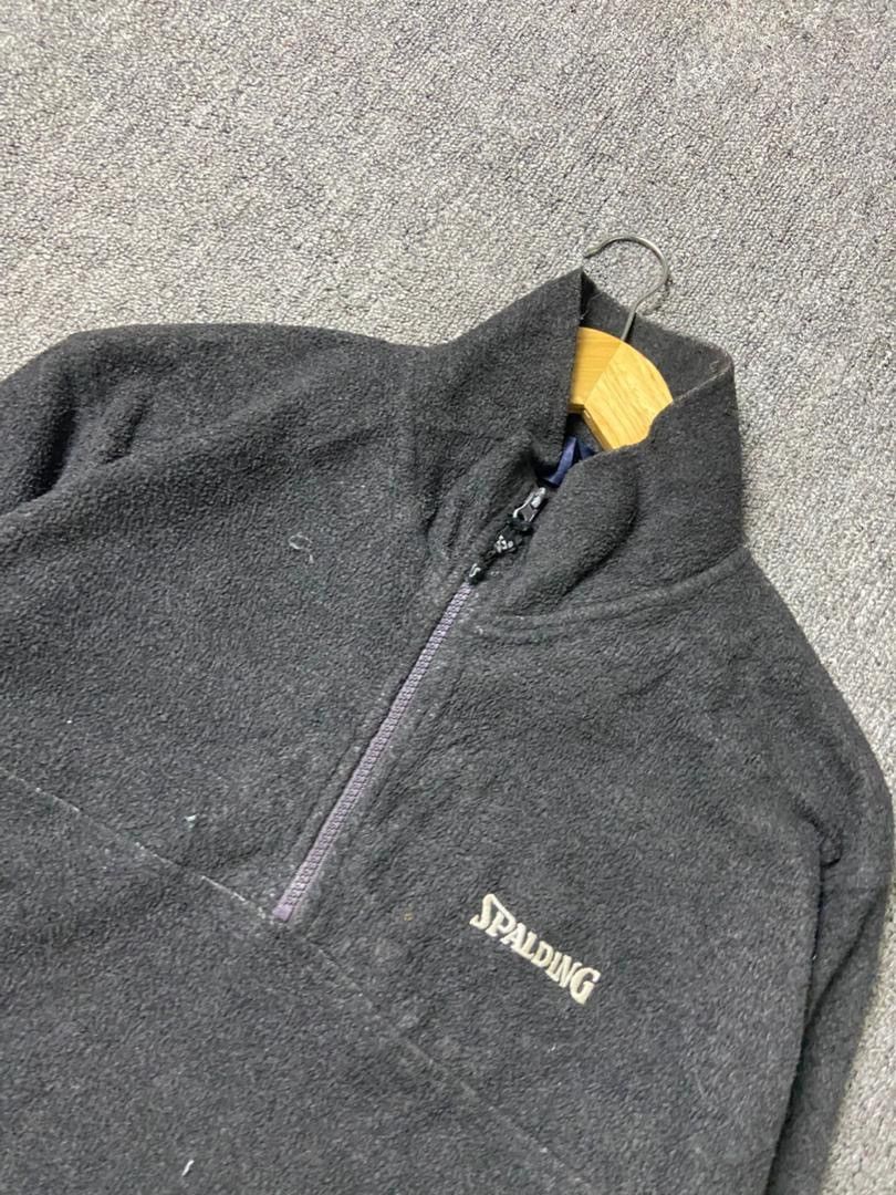 Spalding Spalding Half Zipper Fleece Pullover Jacket (185) Size US S / EU 44-46 / 1 - 5 Thumbnail