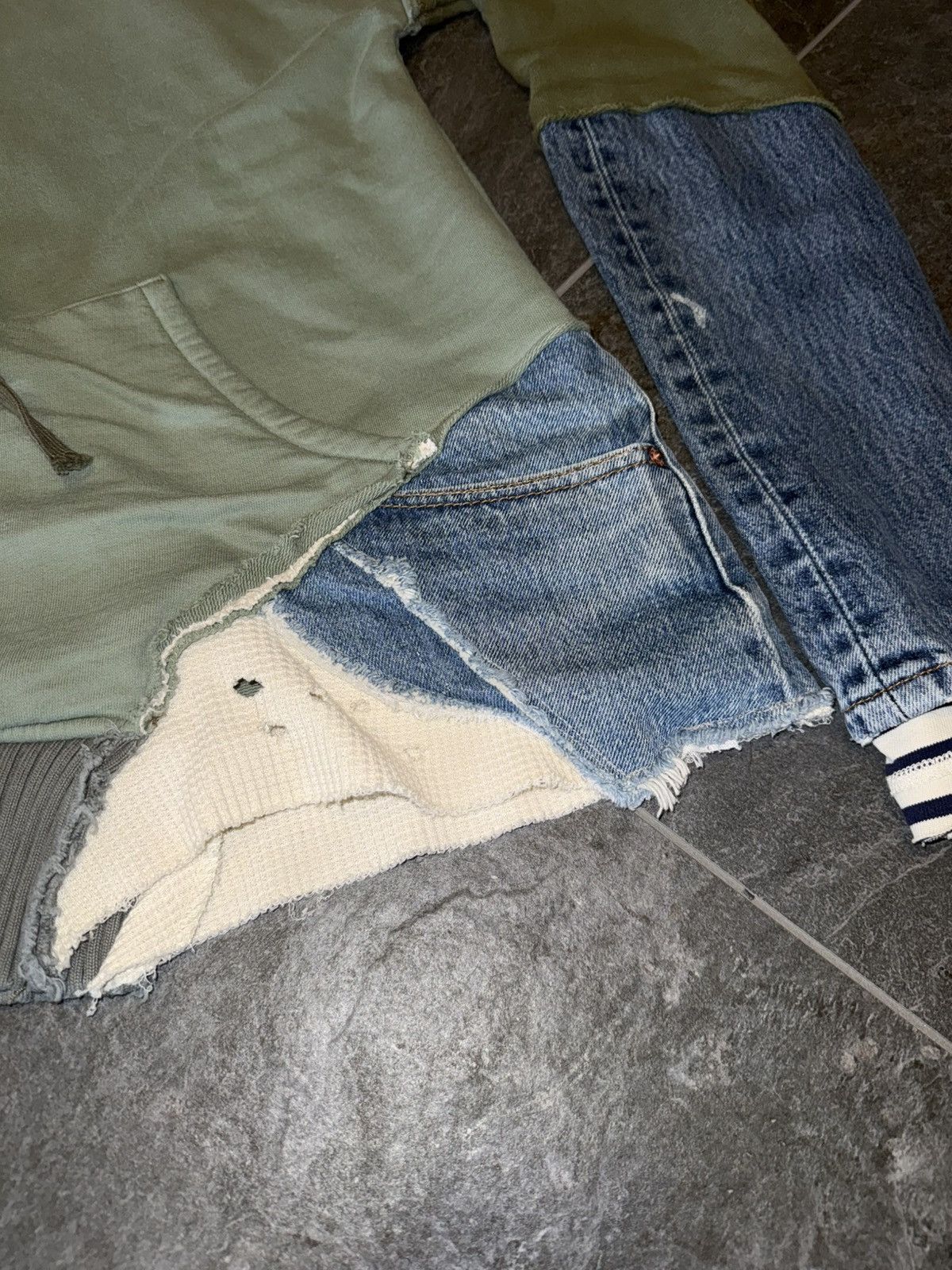 Greg Lauren Greg Lauren Greens Fragment Hoodie – Größe 1 (S) Size US S / EU 44-46 / 1 - 10 Thumbnail