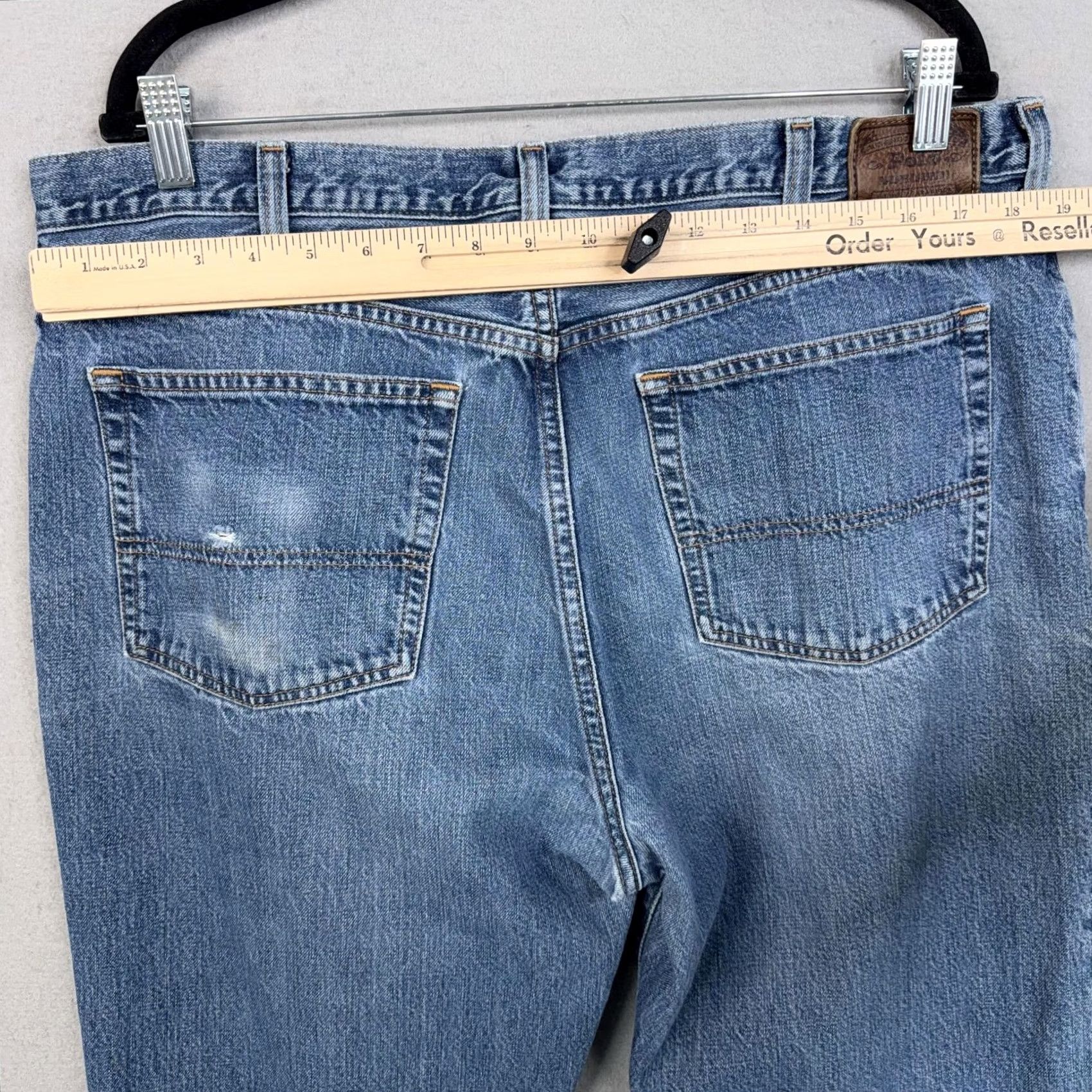 Polo Ralph Lauren Polo Ralph Lauren Jeans Mens 38x32 Blue Medium Wash Classic Straight Denim Pants Five Pocket Zip Fly Mens Size US M / EU 48-50 / 2 - 7 Thumbnail