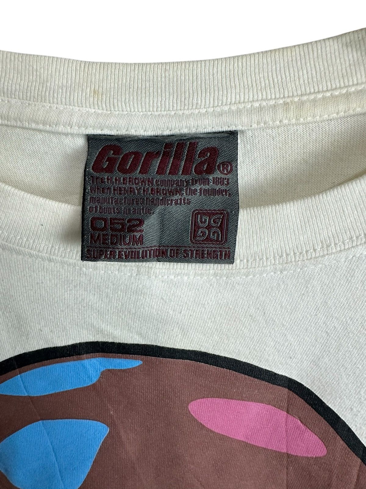 20471120 GORILLA BACK AND HIT LONG SLEEVE TEE Size US M / EU 48-50 / 2 - 9 Thumbnail