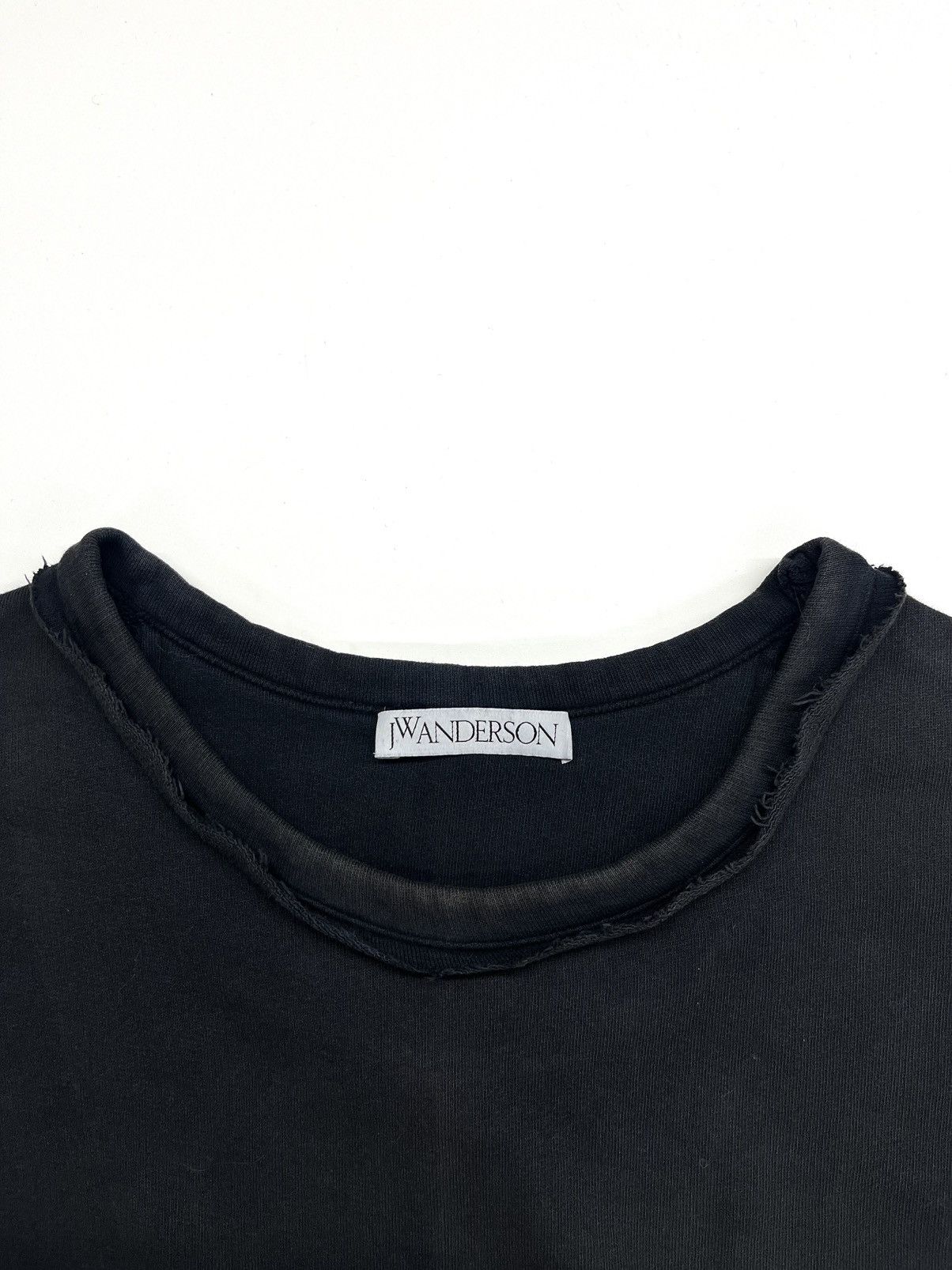JW Anderson JW Anderson SS18 Navy Raw Edge Open Side Sweatshirt Size US M / EU 48-50 / 2 - 5 Thumbnail