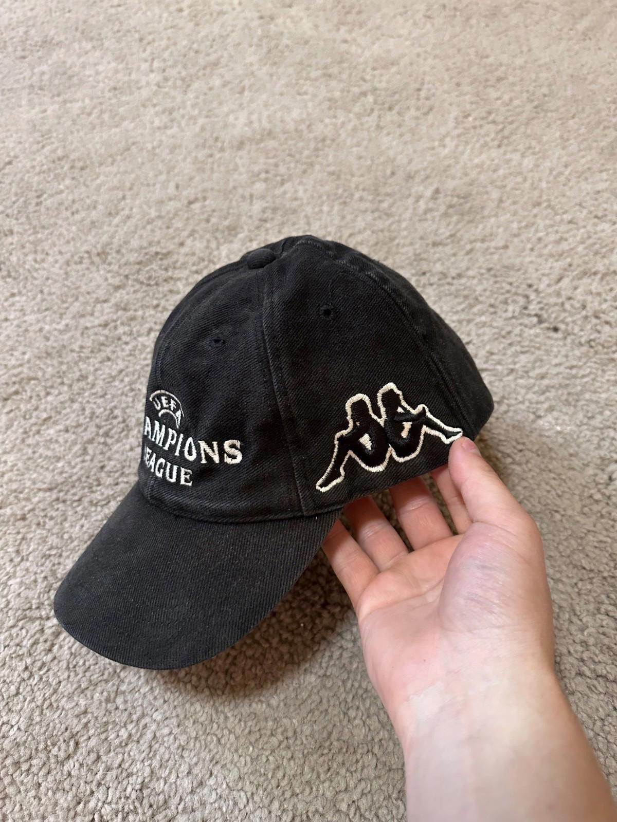 Kappa Rare Kappa Vintage 1997 Champions League Cap Size ONE SIZE - 2 Thumbnail