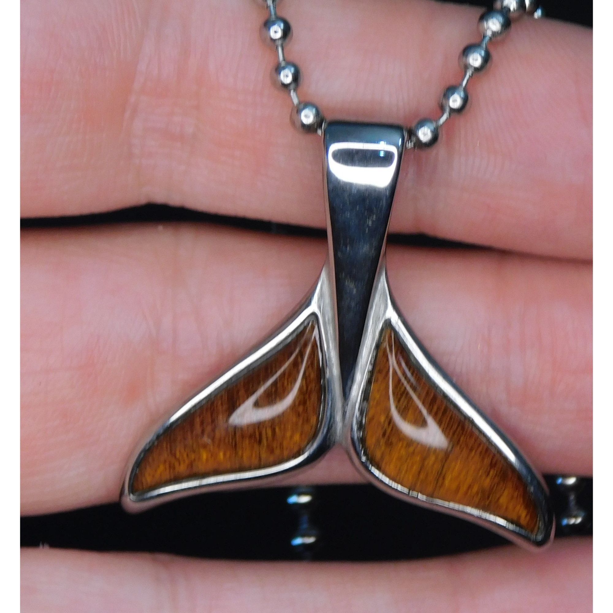 Other Mercaidcore Summery Stainless Steel Dolphin Tail Necklace Size ONE SIZE - 2 Thumbnail