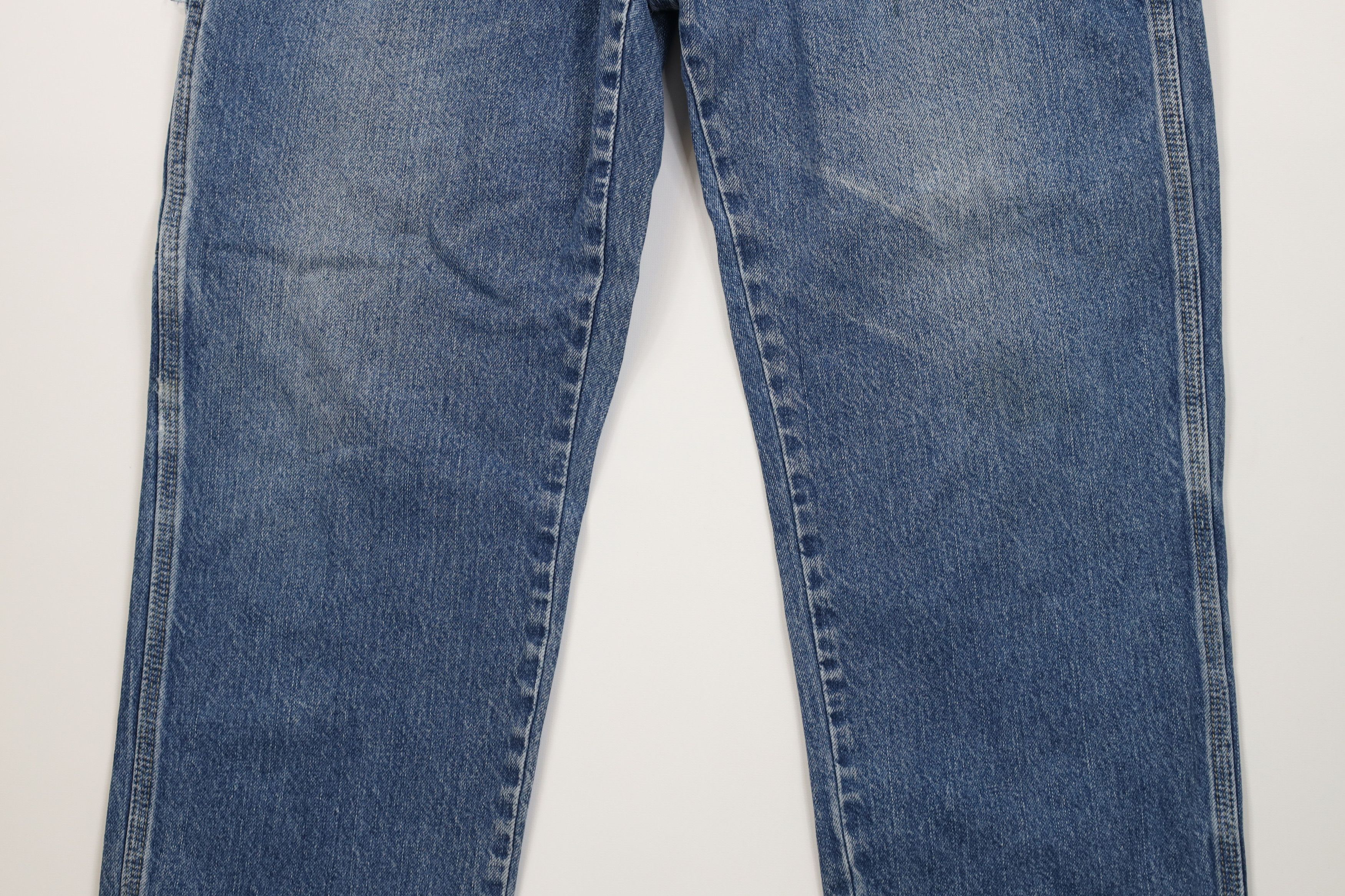 Dickies Vintage Y2K Dickies Wide Leg Dungaree Denim Jeans Blue Size US 36 / EU 52 - 3 Thumbnail