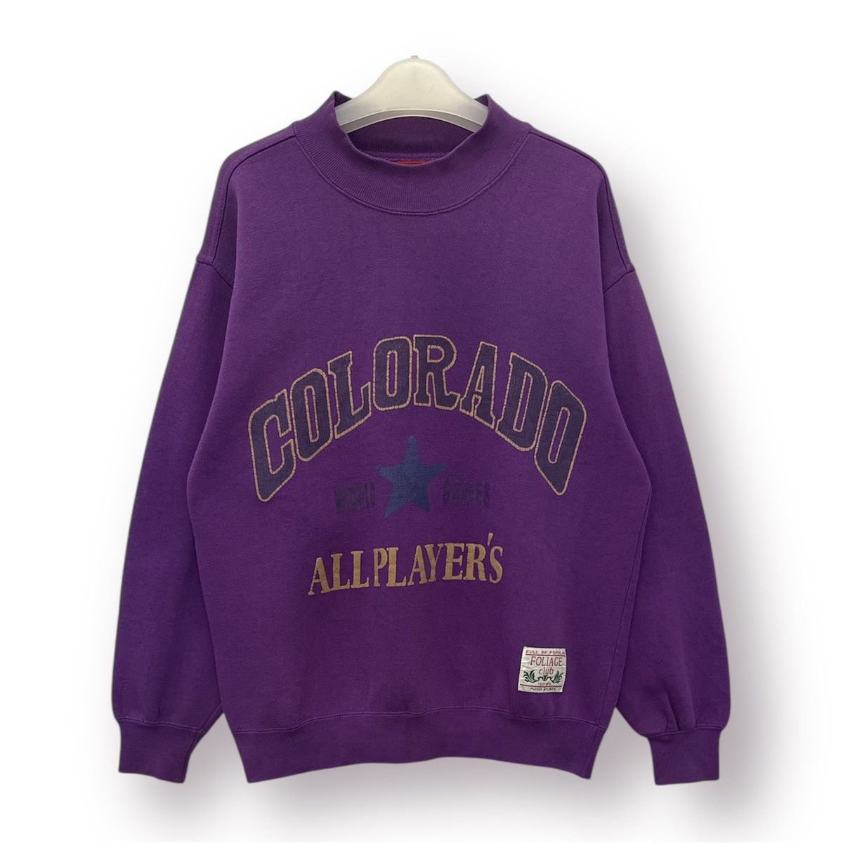 Colorado Trading Co. 🔥 FOLIAGE CLUB COLORADO PLAYER SPORTWEAR SWEATSHIRT - M Size US S / EU 44-46 / 1 - 1 Thumbnail