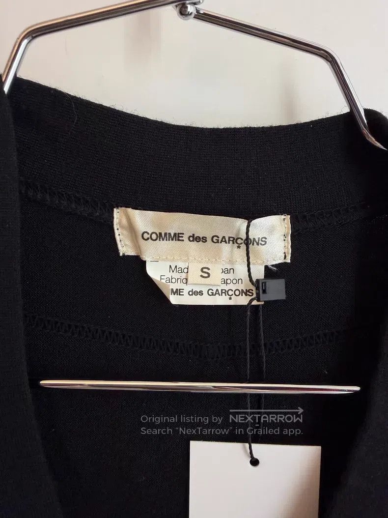 Comme des Garcons Comme des Garcons Black Cardigan Size S / US 4 / IT 40 - 4 Thumbnail