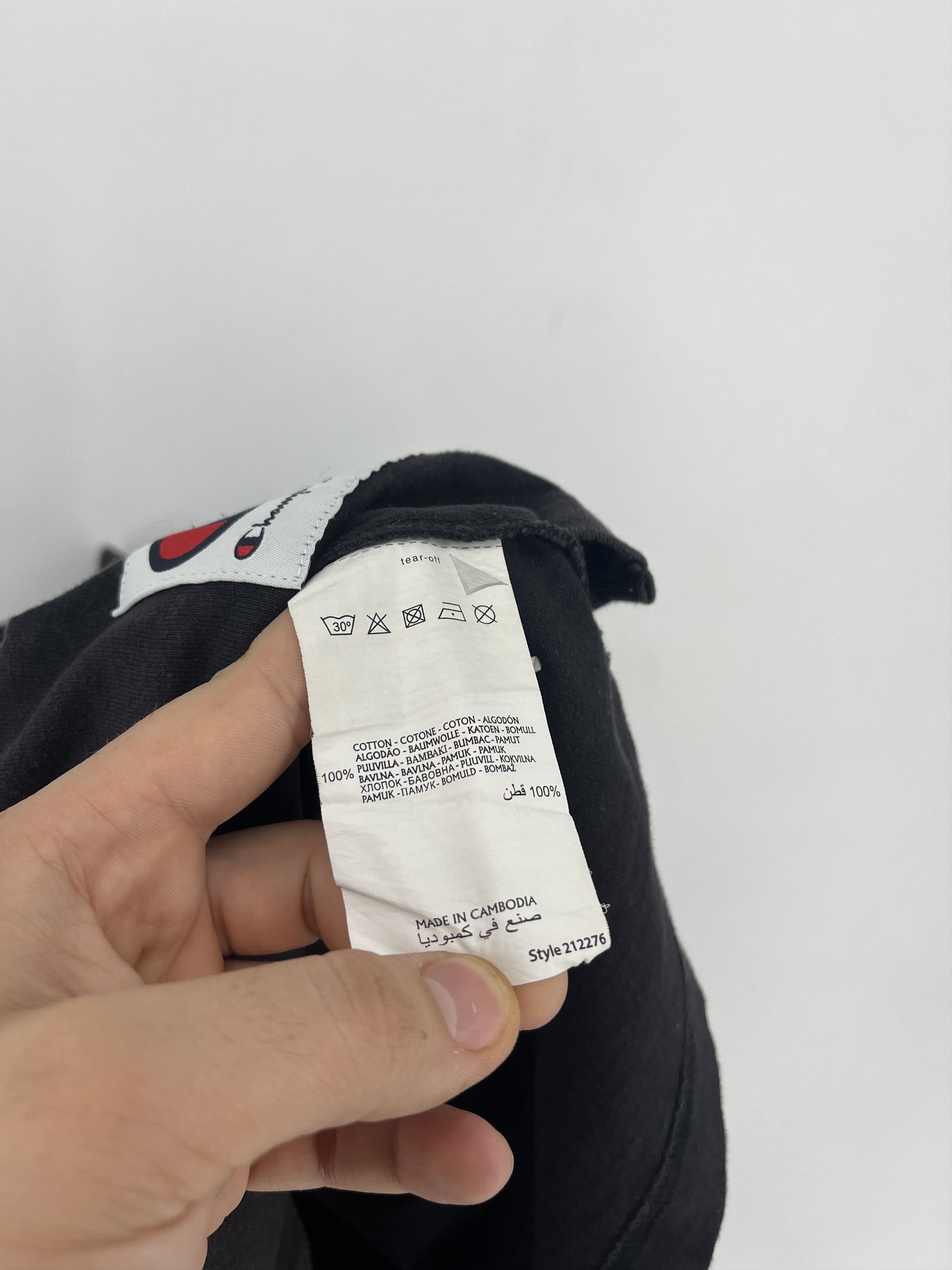 Champion × Vintage Vintage Y2K Champion Small Logo T-Shirt Streetwear Style Size US L / EU 52-54 / 3 - 10 Thumbnail