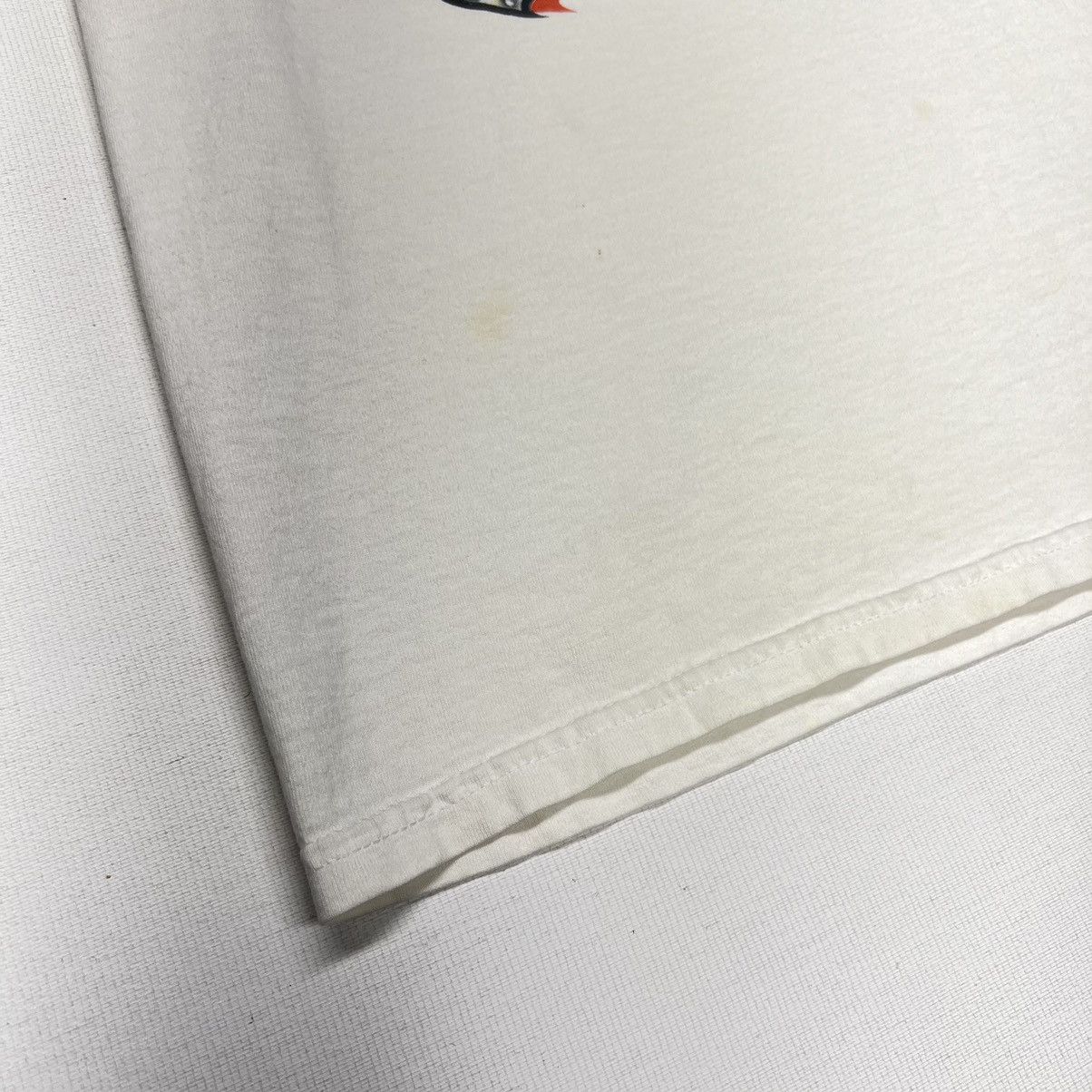 Gildan × Vintage VTG Car Hot Rod Tee Shirt White Classic Auto Retro Graphic Size US XL / EU 56 / 4 - 5 Thumbnail