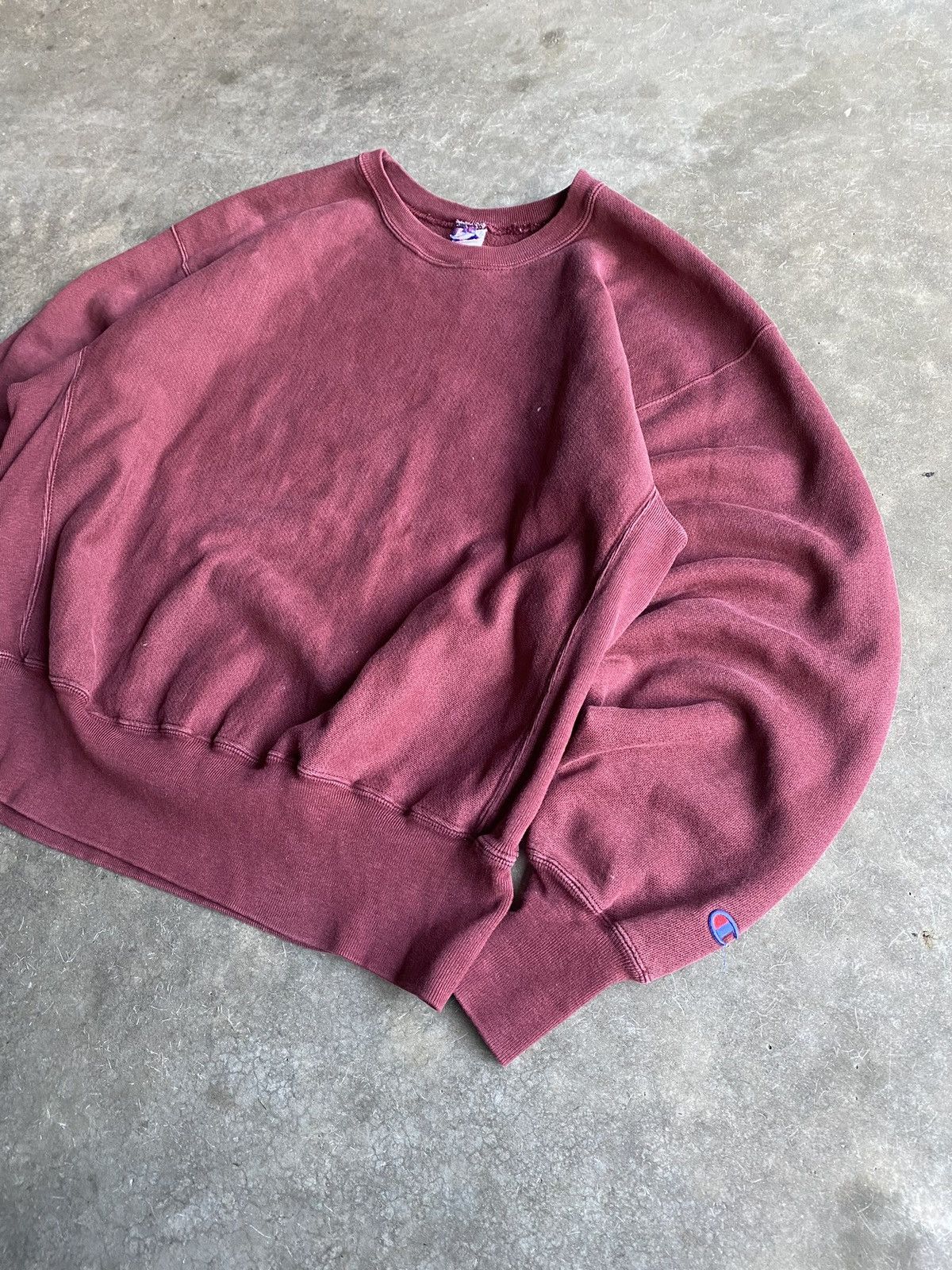 Champion Vintage Champion Reverse Weave Faded Crewneck Size US XL / EU 56 / 4 - 5 Thumbnail