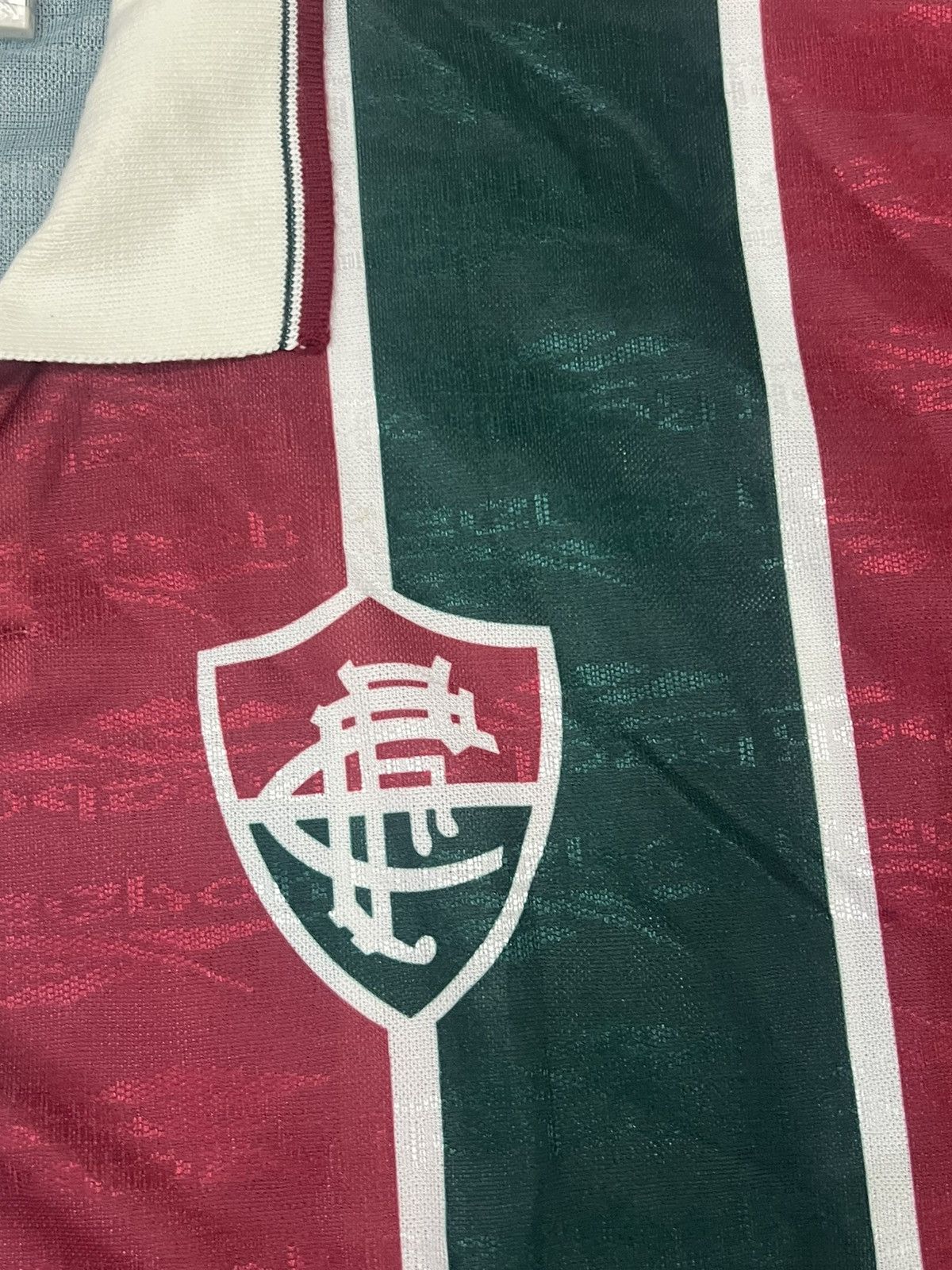 Other Vintage 90s Reebok Fluminense Home Jersey Size US L / EU 52-54 / 3 - 5 Thumbnail