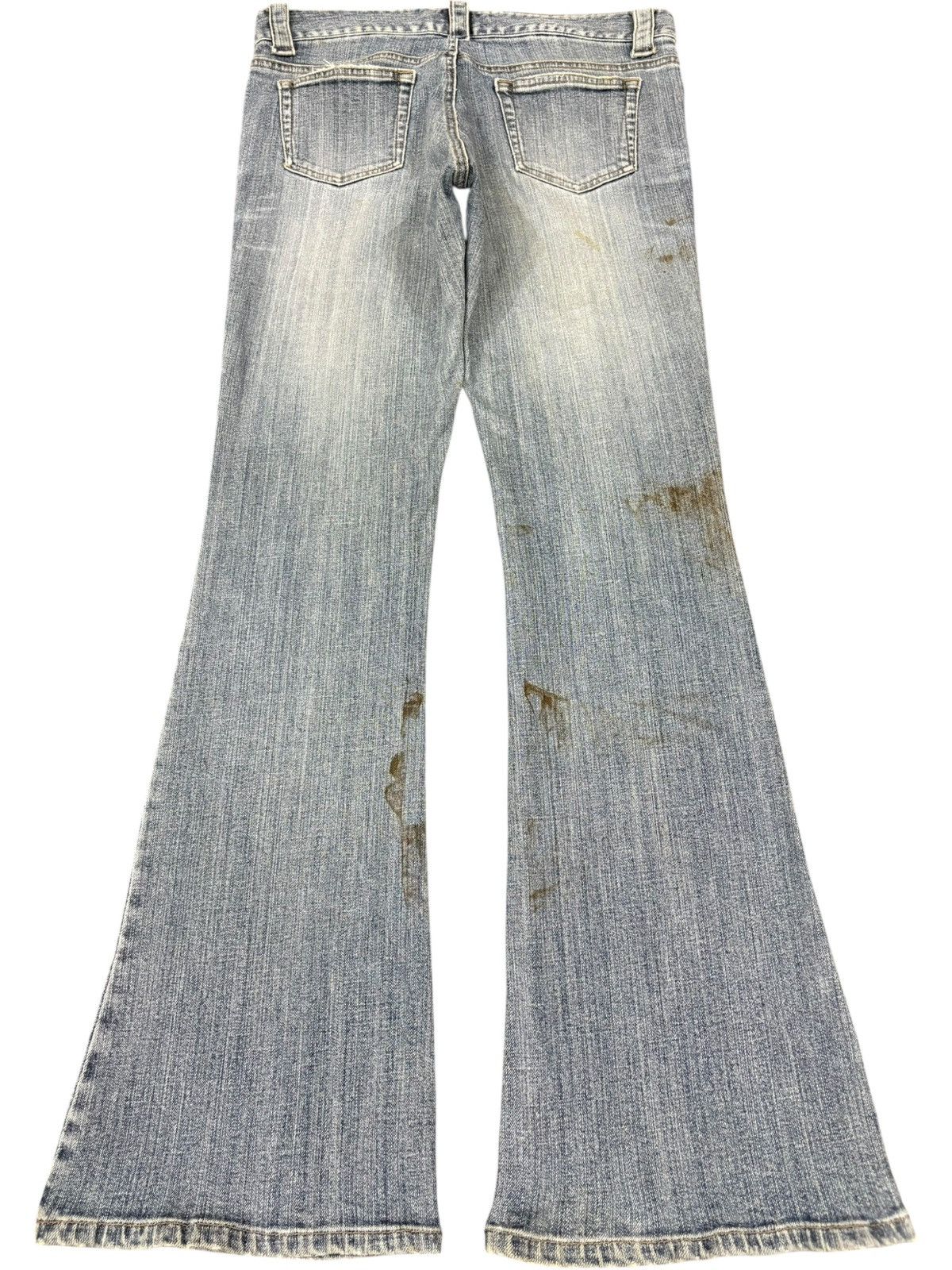 Other Vintage Japanese Oririn Faded Wash Flare Jeans Size 31" - 2 Thumbnail