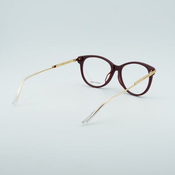 Bottega Veneta Bottega Veneta BV1039O 004 Eyeglasses Burgundy/Gold 53mm Size ONE SIZE - 4 Thumbnail