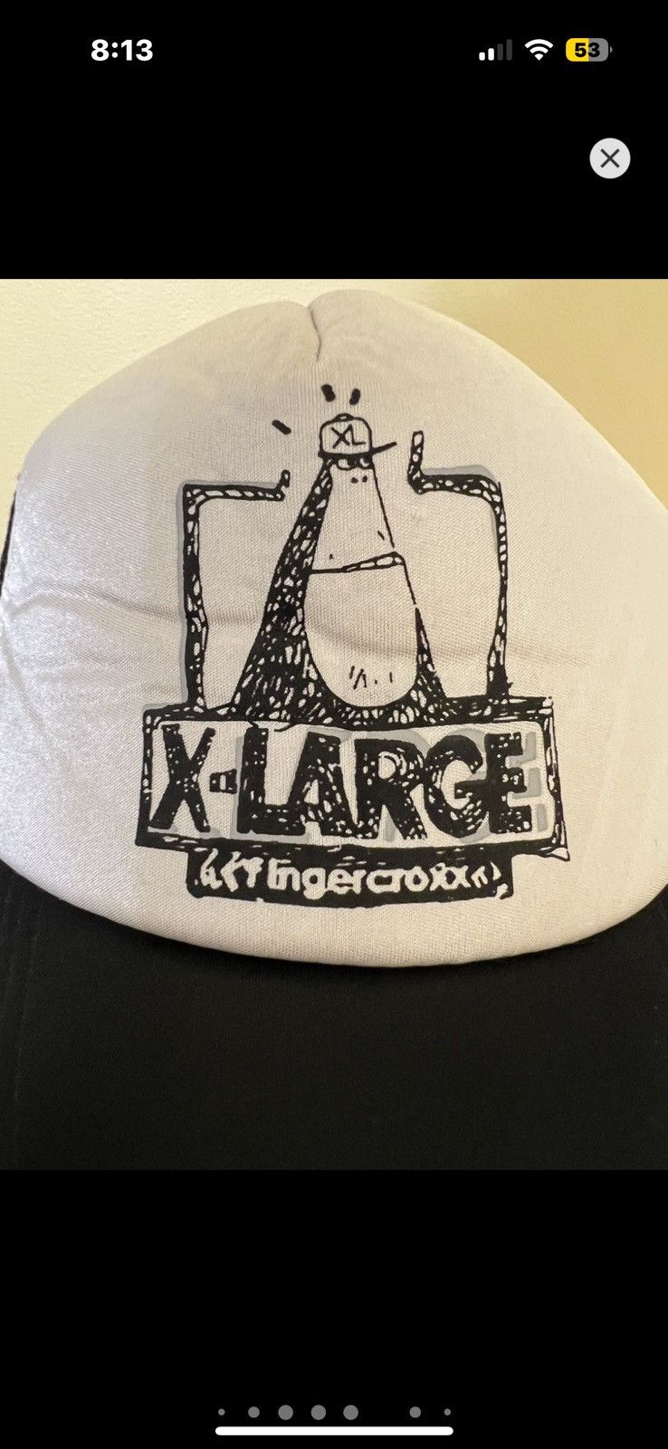 X-LARGE ***FINAL DROP***RARE 2007 X LARGE X FINGERCROXX TRUCKER CAP Size ONE SIZE - 7 Thumbnail