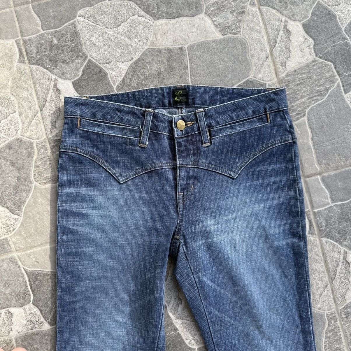 Japanese Brand ET BOITE Flare Jeans Size 32" / US 10 / IT 46 - 3 Thumbnail